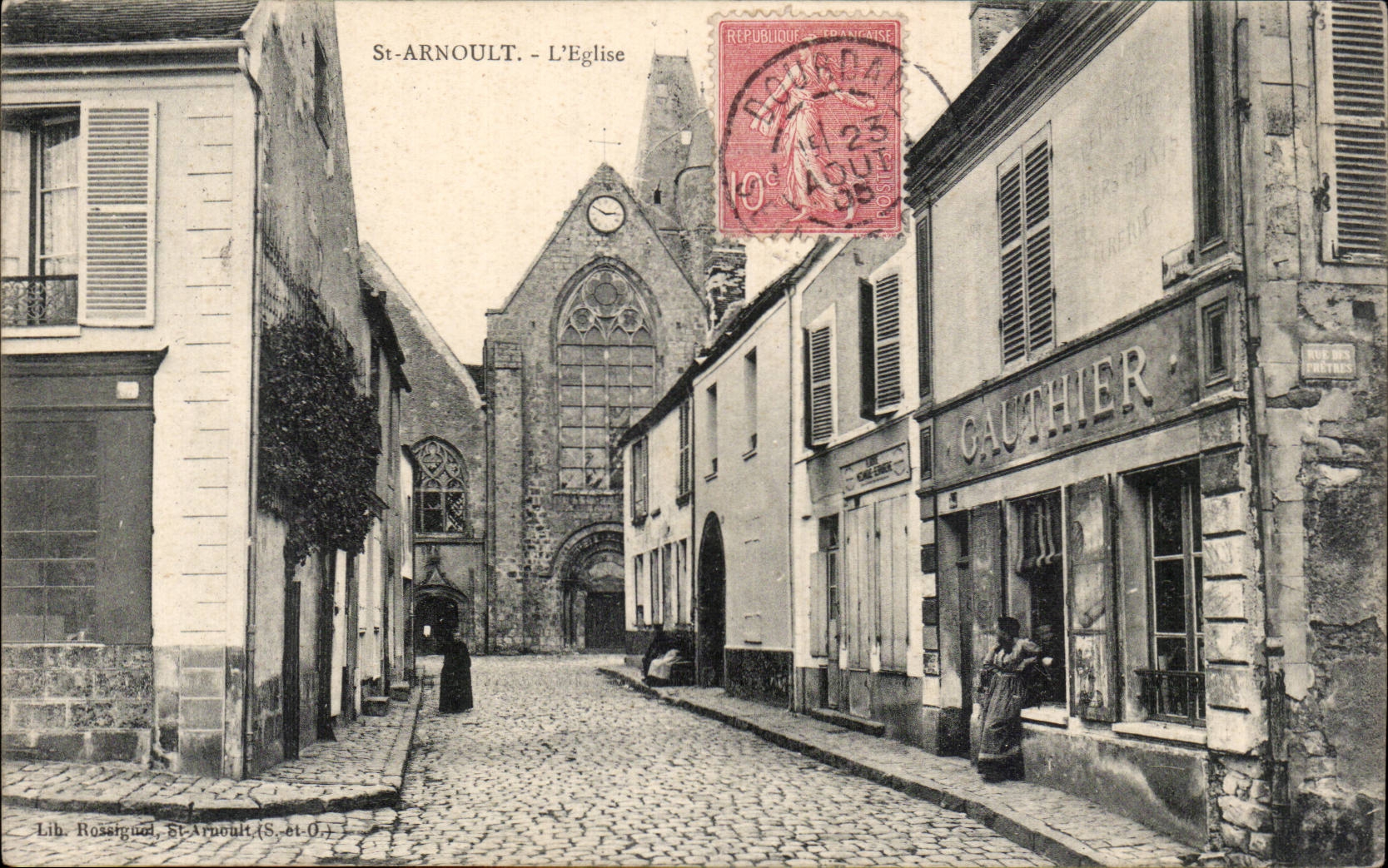 Saint Arnoult - the Gauthier Church - CPA