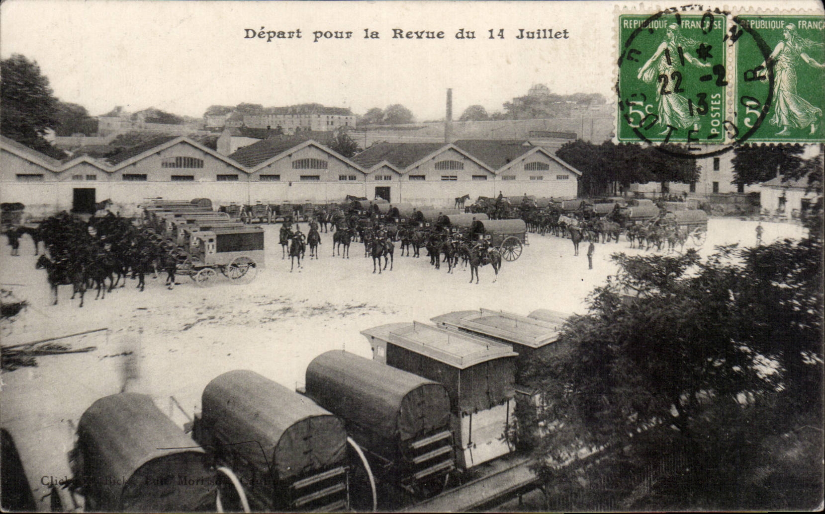 Salida de Dijon para la revision del 14 de julio - CPA