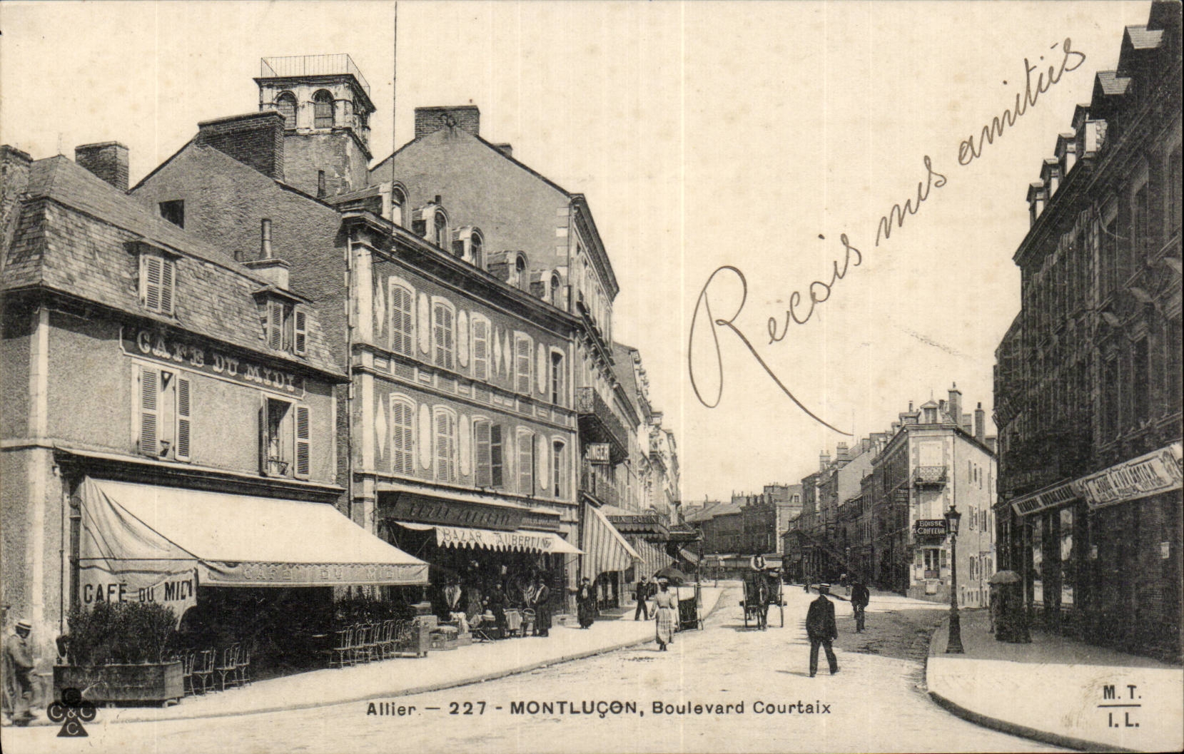 Montlucon - Boulevard Courtaix - CPA 