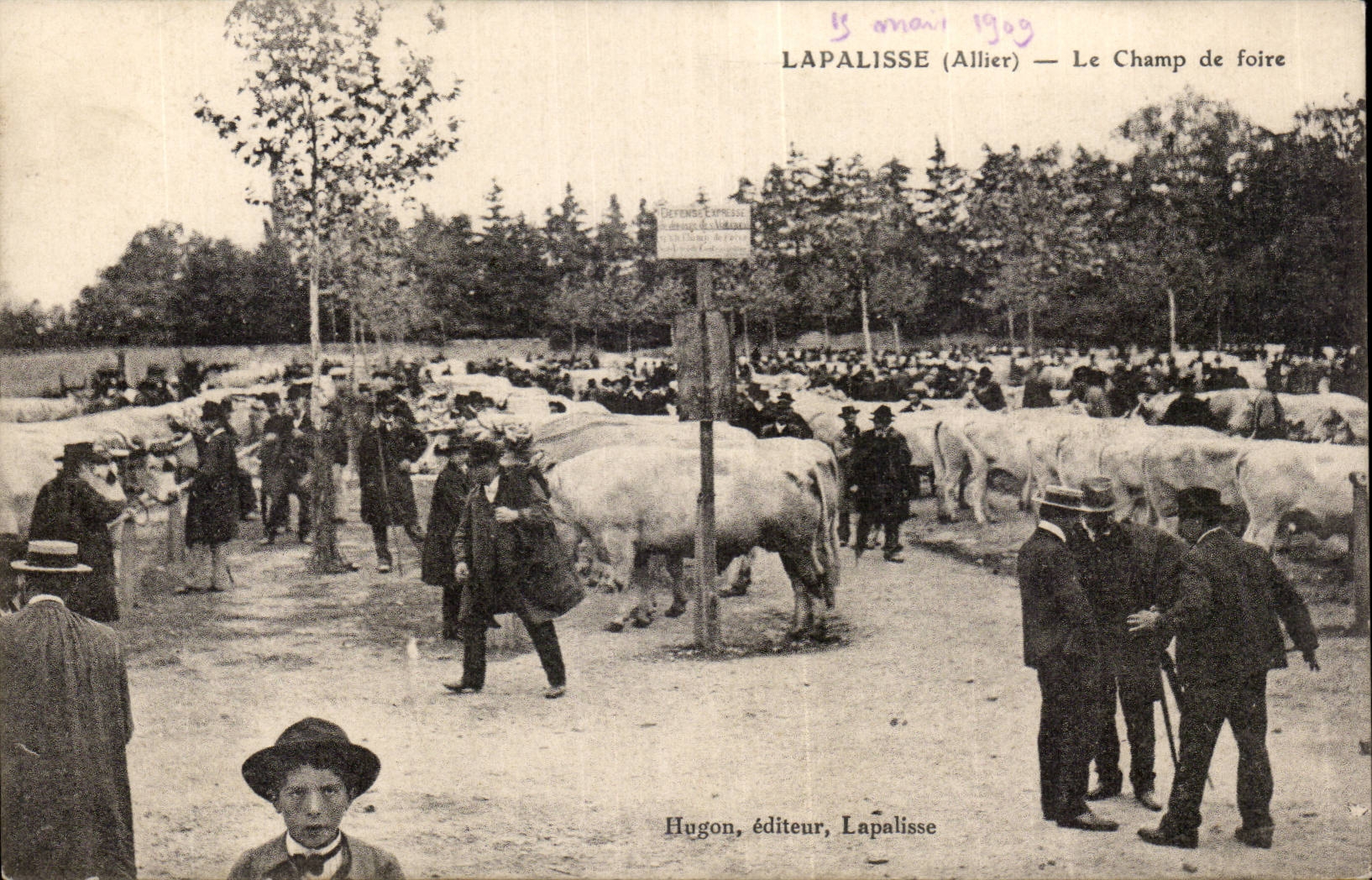 Lapalisse it Fairground - CPA