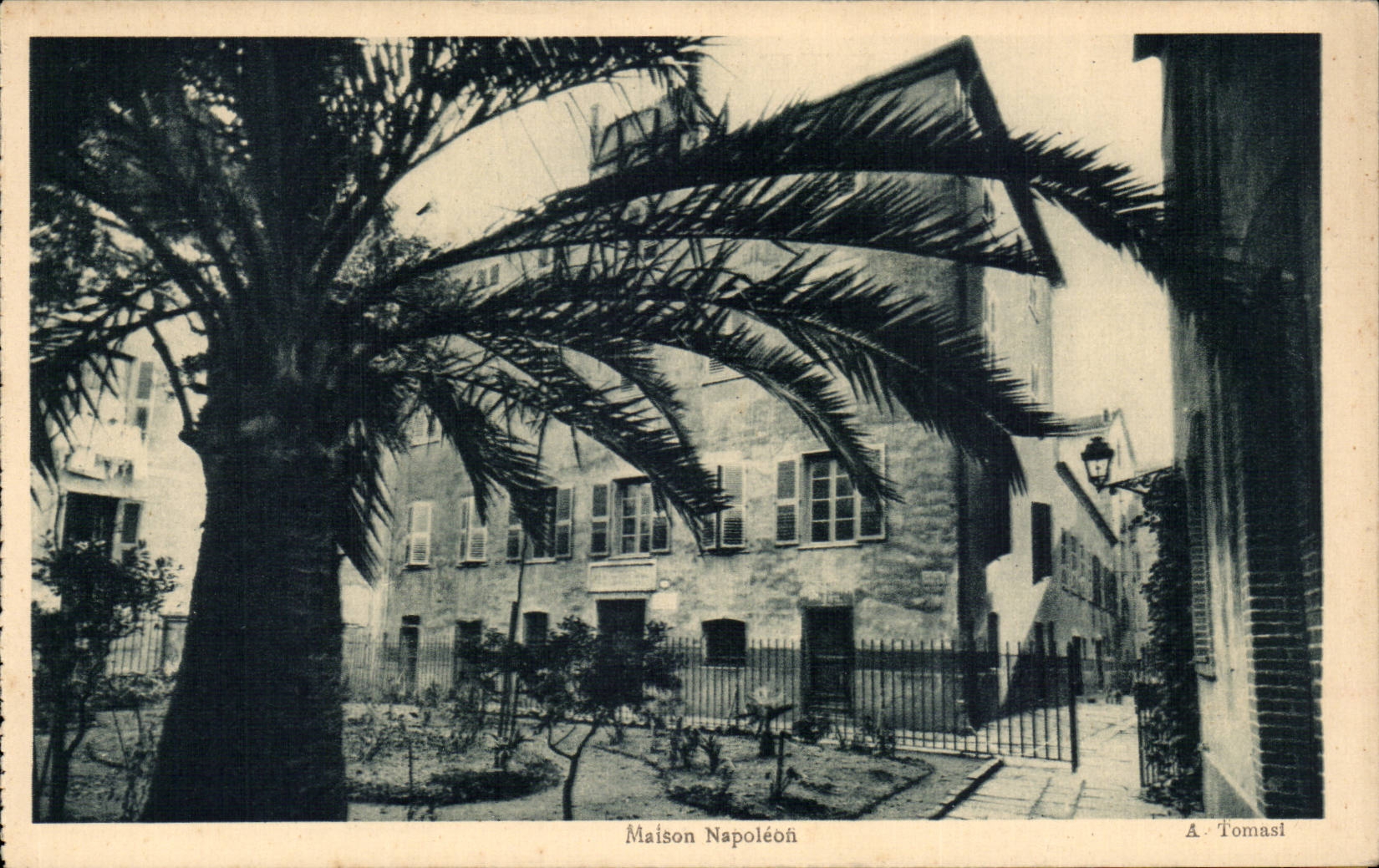 CPA Corse Corsica Ajaccio Maison Napoleon 