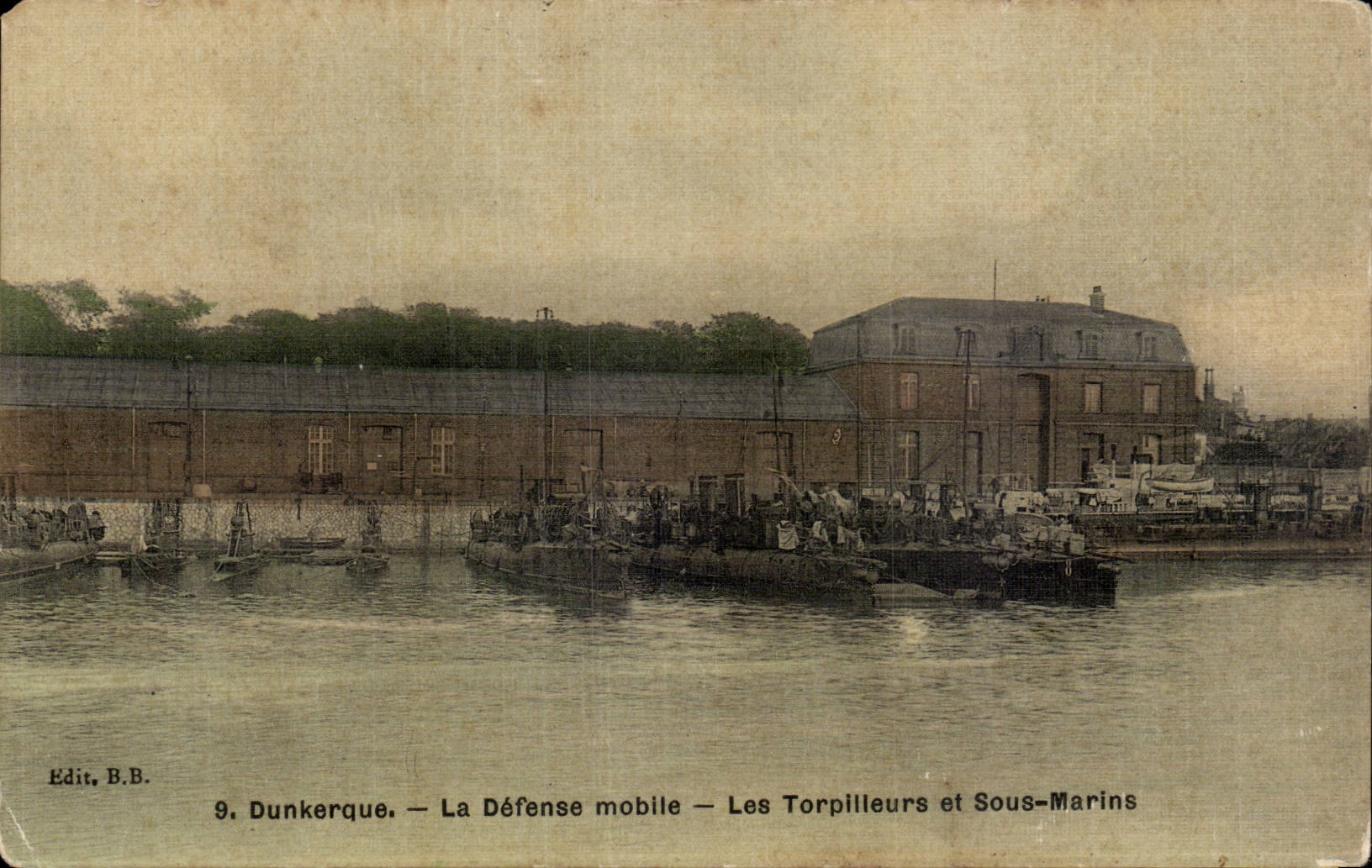 CPA Dunkirk mobile defense destroyers and submarines