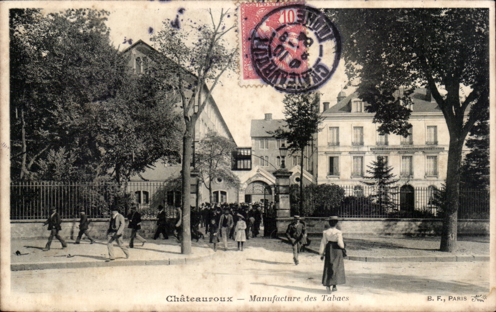 CPA Chateauroux Manufactures tobaccos