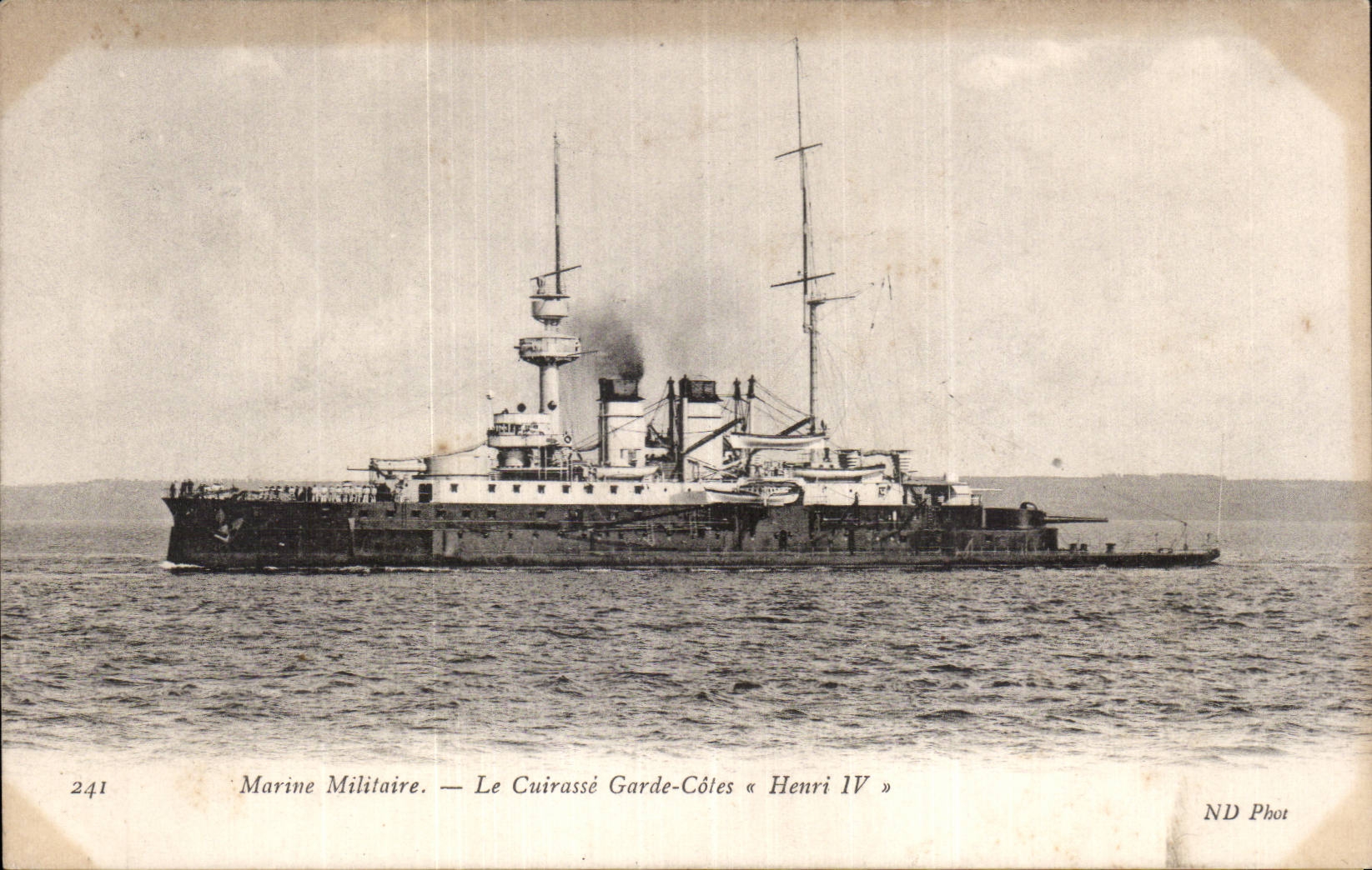 CPA Navy armours It Garde Dimensions Henri IV