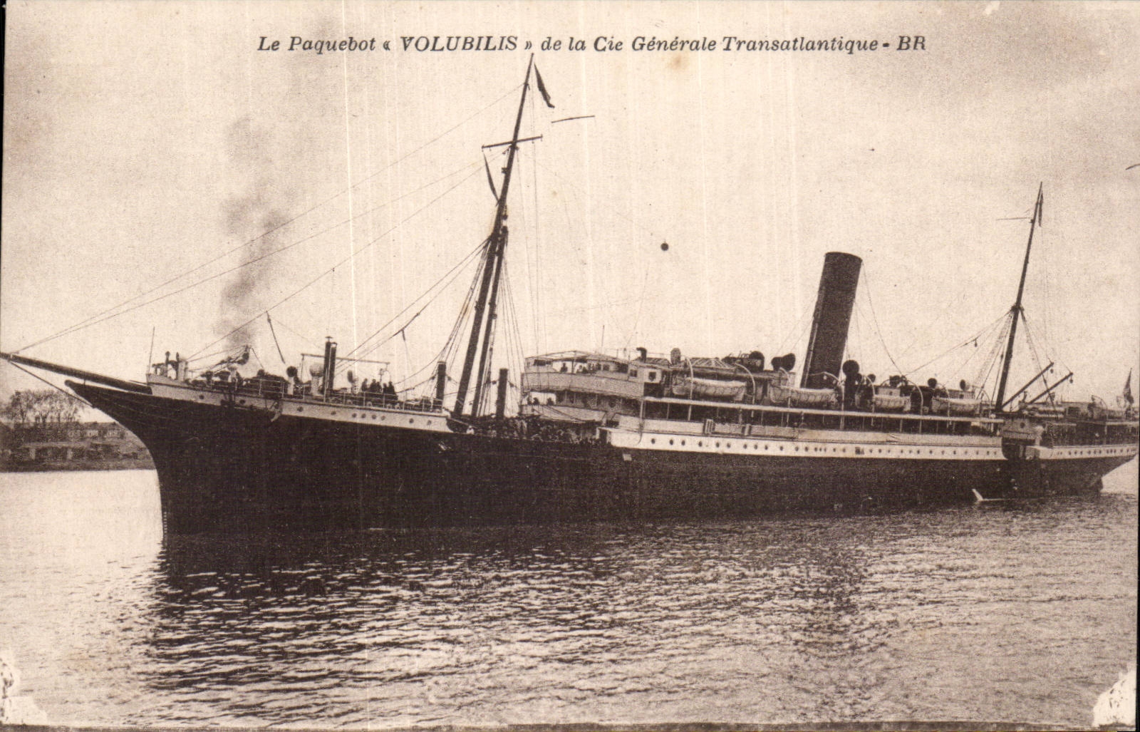 CPA the Volubilis steamer of the Transatlantic General Co