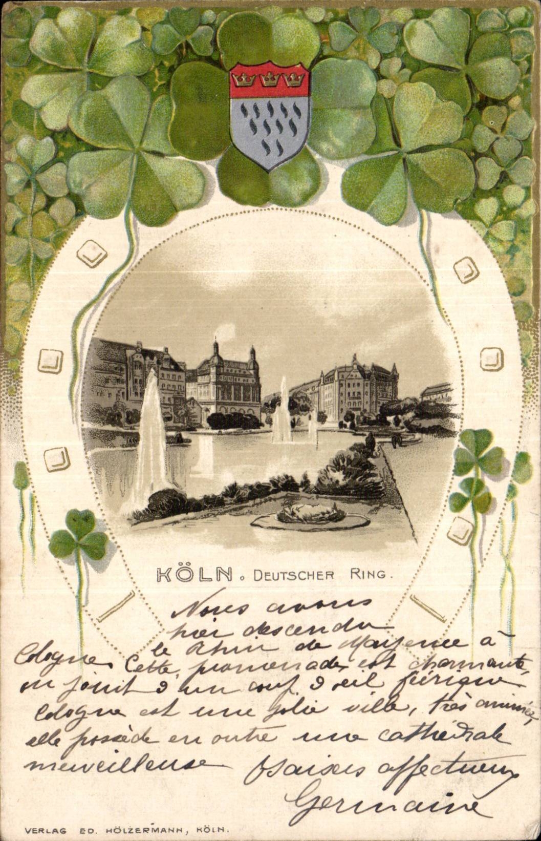 Anillo de boxeo de CPA Koln Deutscher