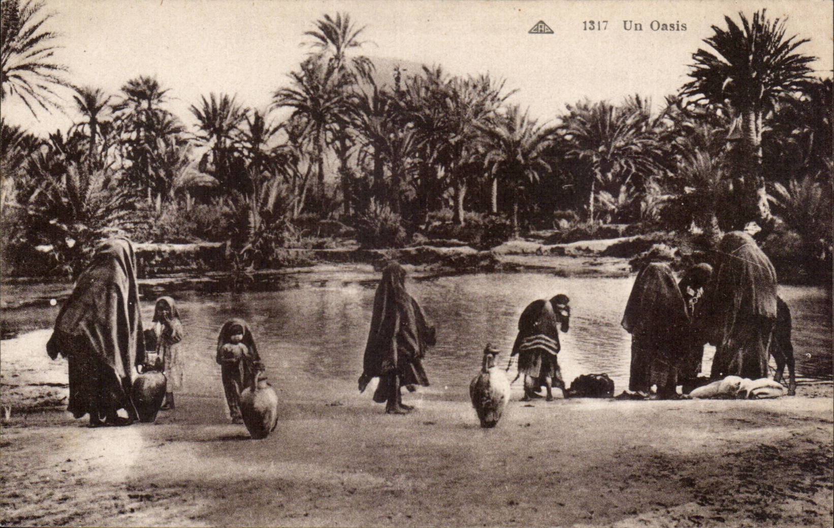 CPA un oasis Argelia de la africa del Norte