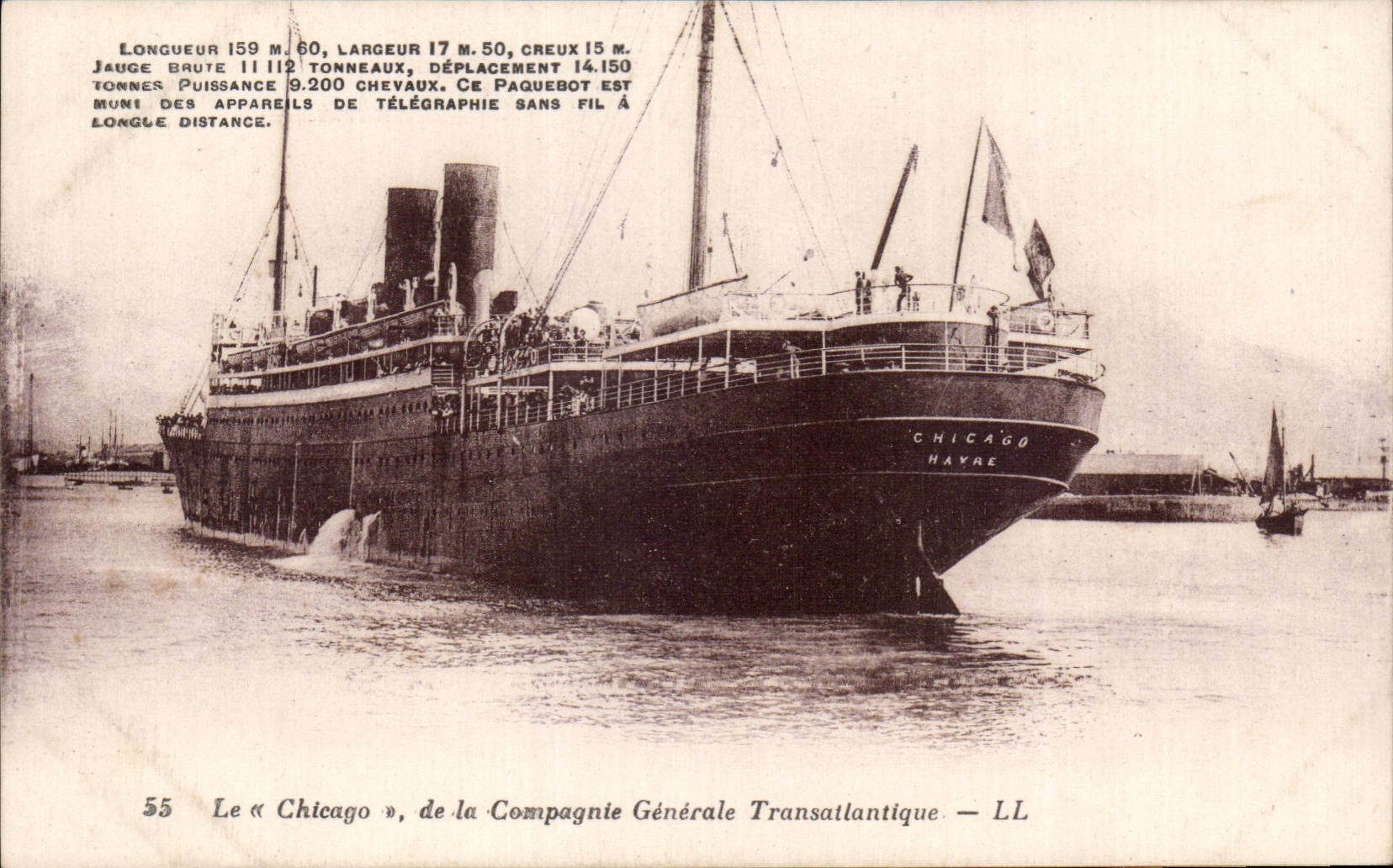 CPA Chicago of the General Company Transatlantic Boat