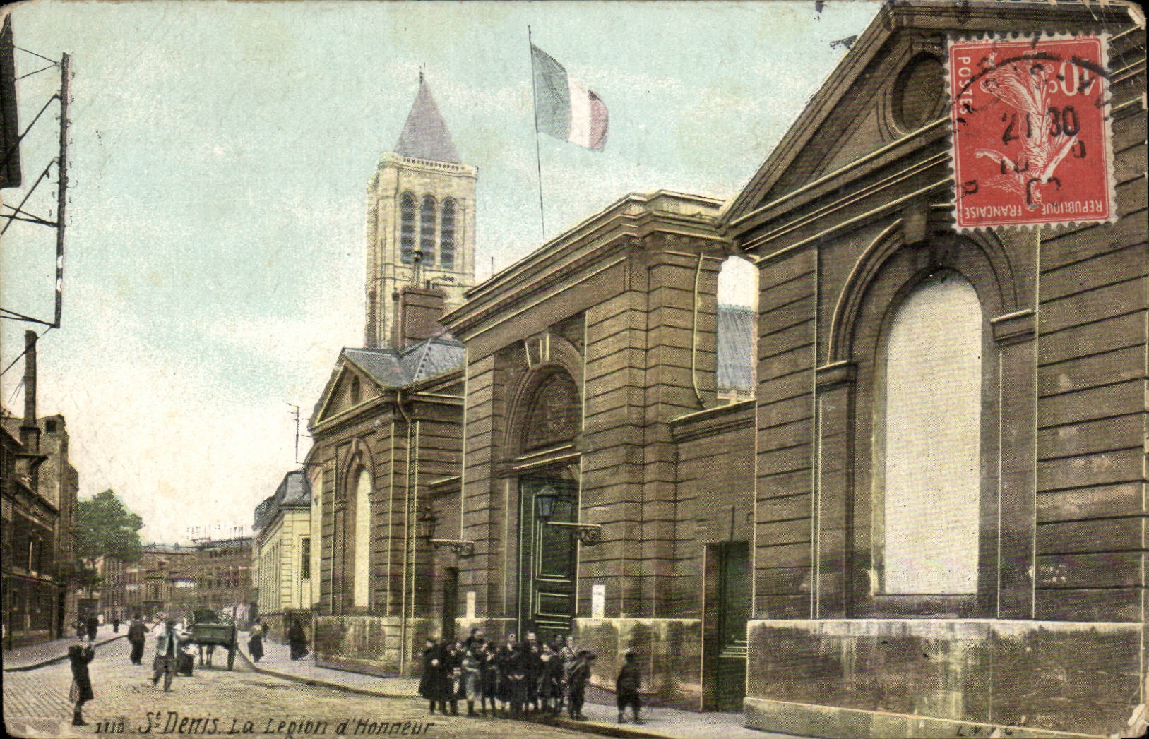 CPA Saint Denis the legion of honor