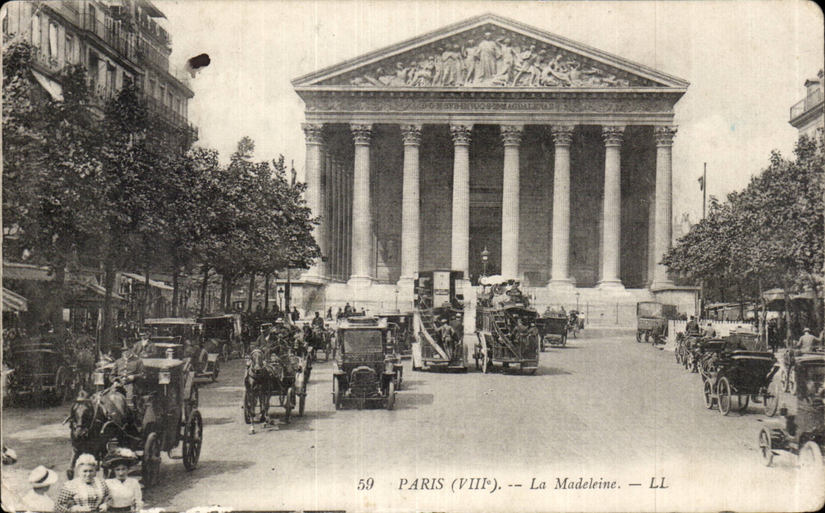 CPA Paris the Madeleine