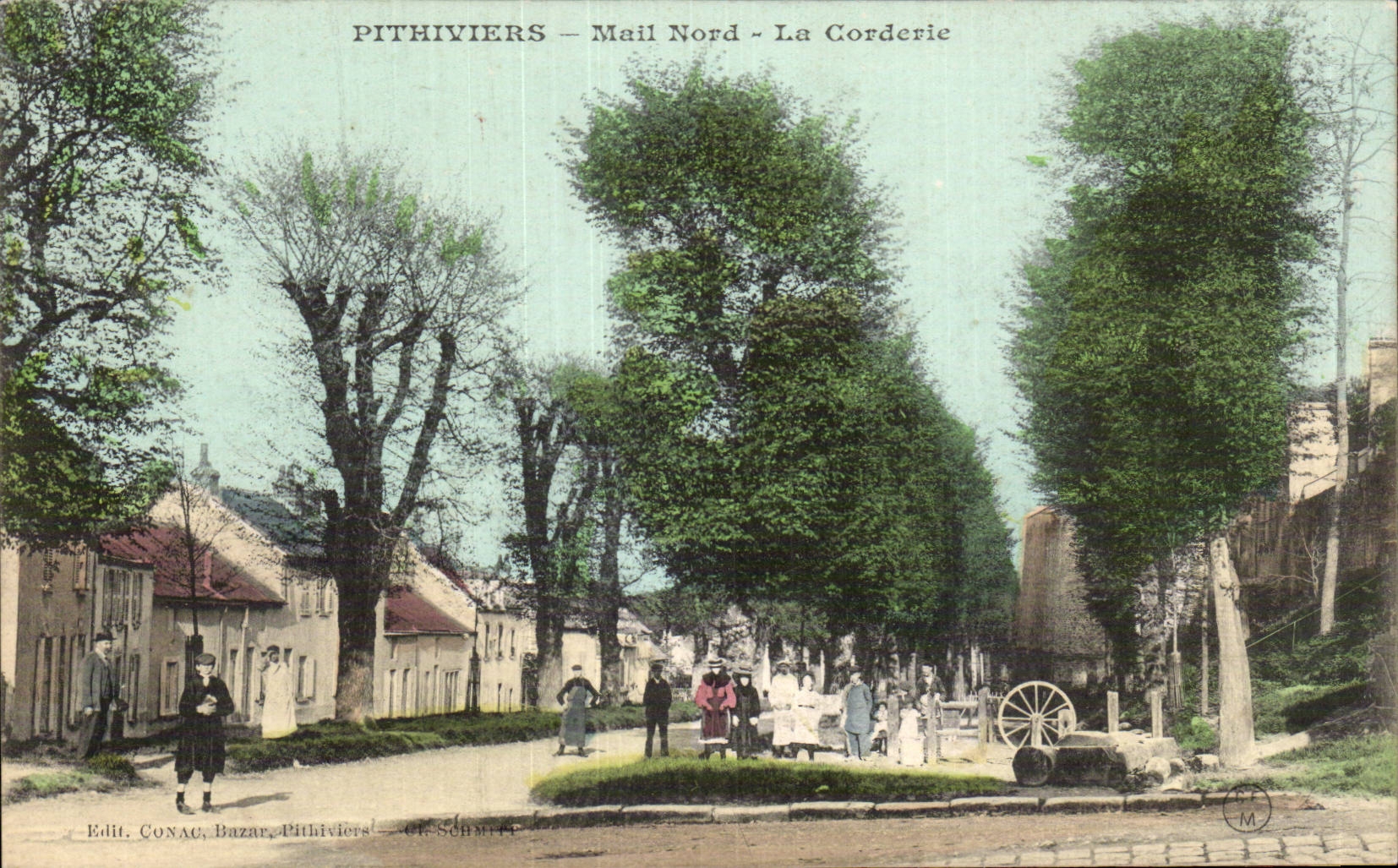 CPA Pithiviers Mail Nord La corderie
