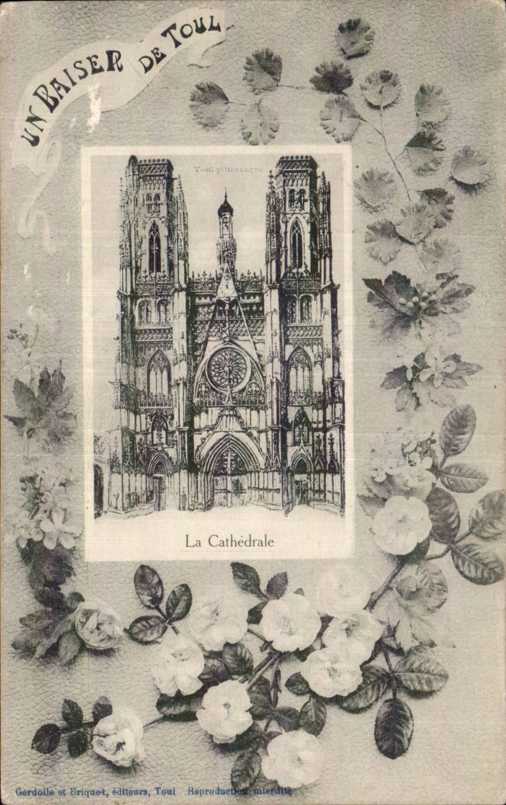 CPA el beso de la catedral de Toul