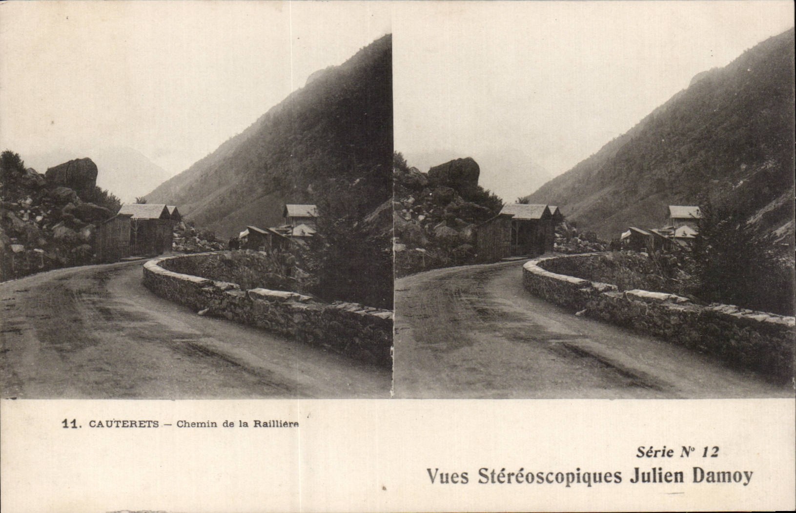 CPA Cauterets Way of Railliere