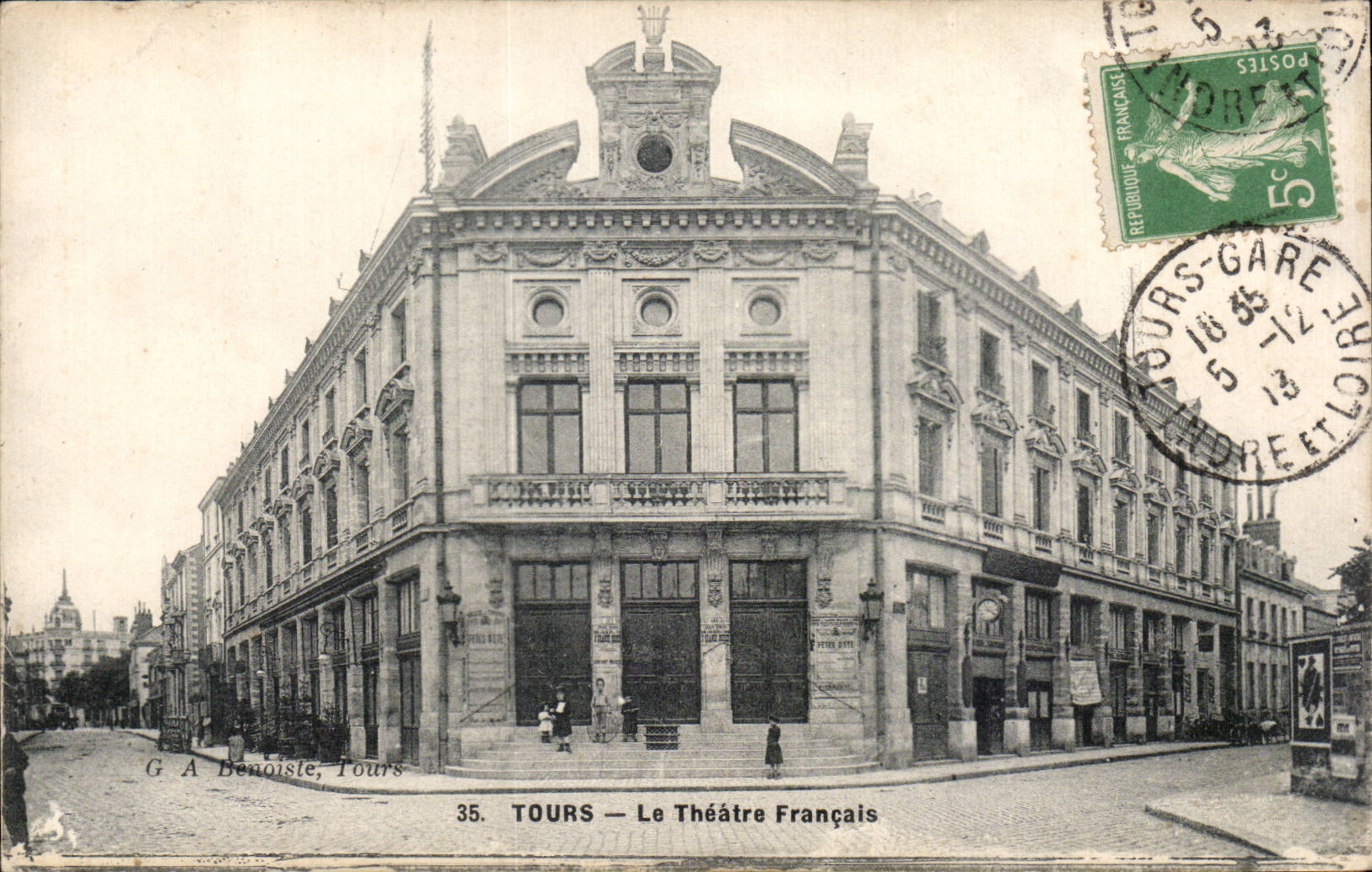 CPA Tours le theatre francais