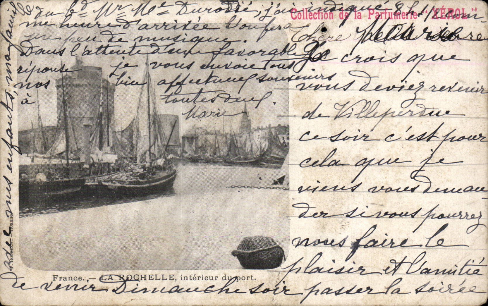 Interior de CPA La Rochelle del puerto