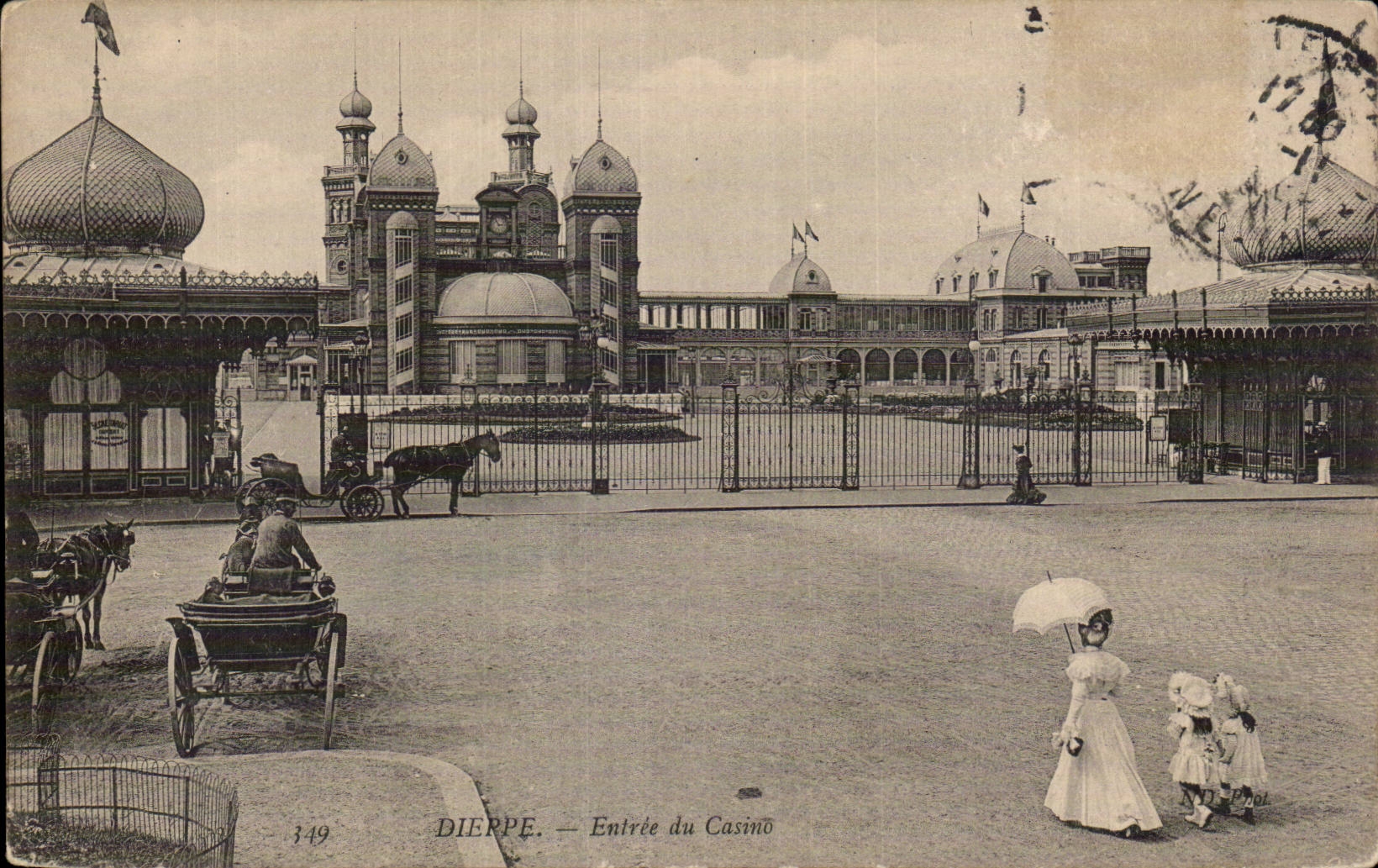 Entrada de CPA Dieppe del casino