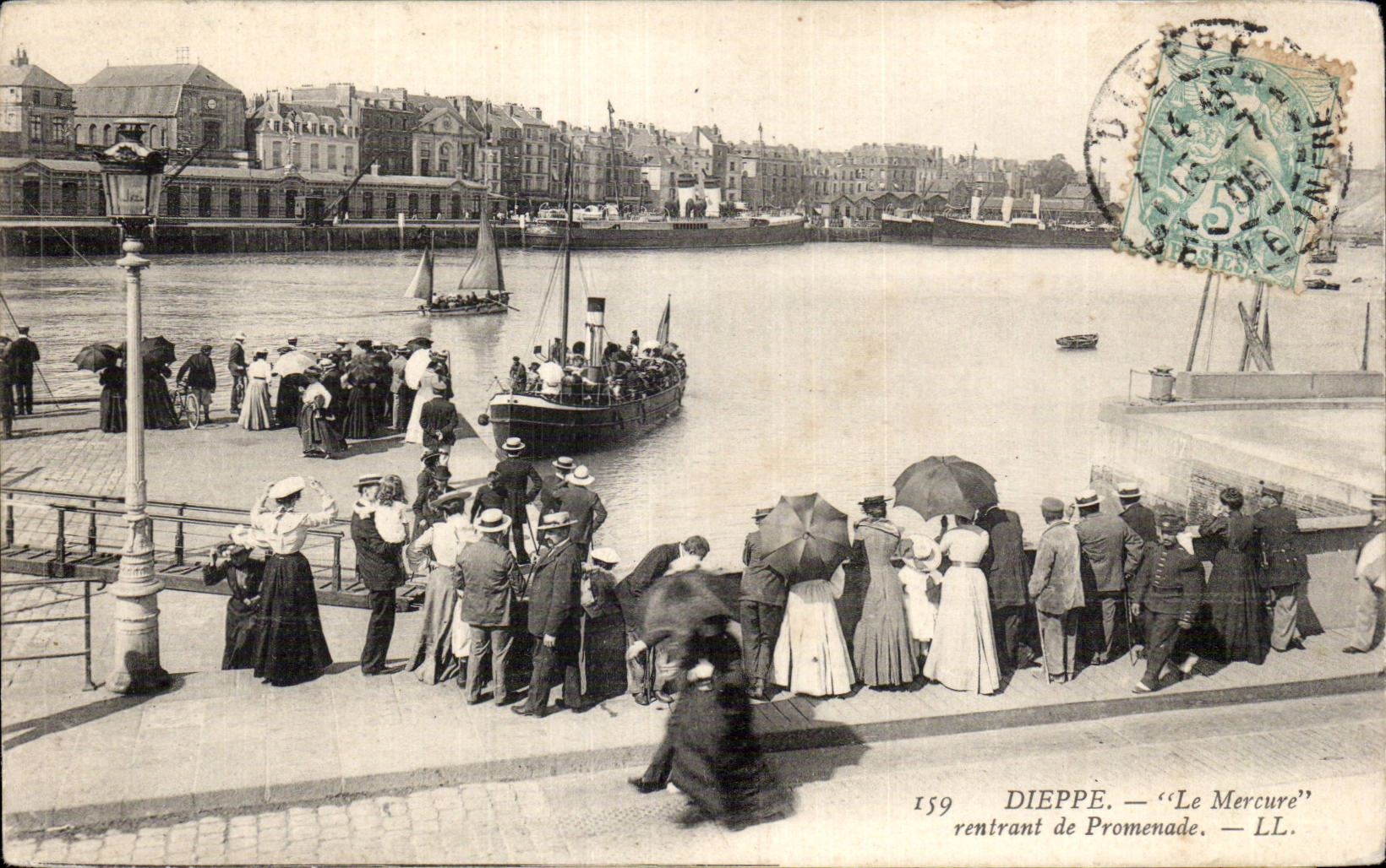 Vuelta de CPA Dieppe Le Mercury de la caminata