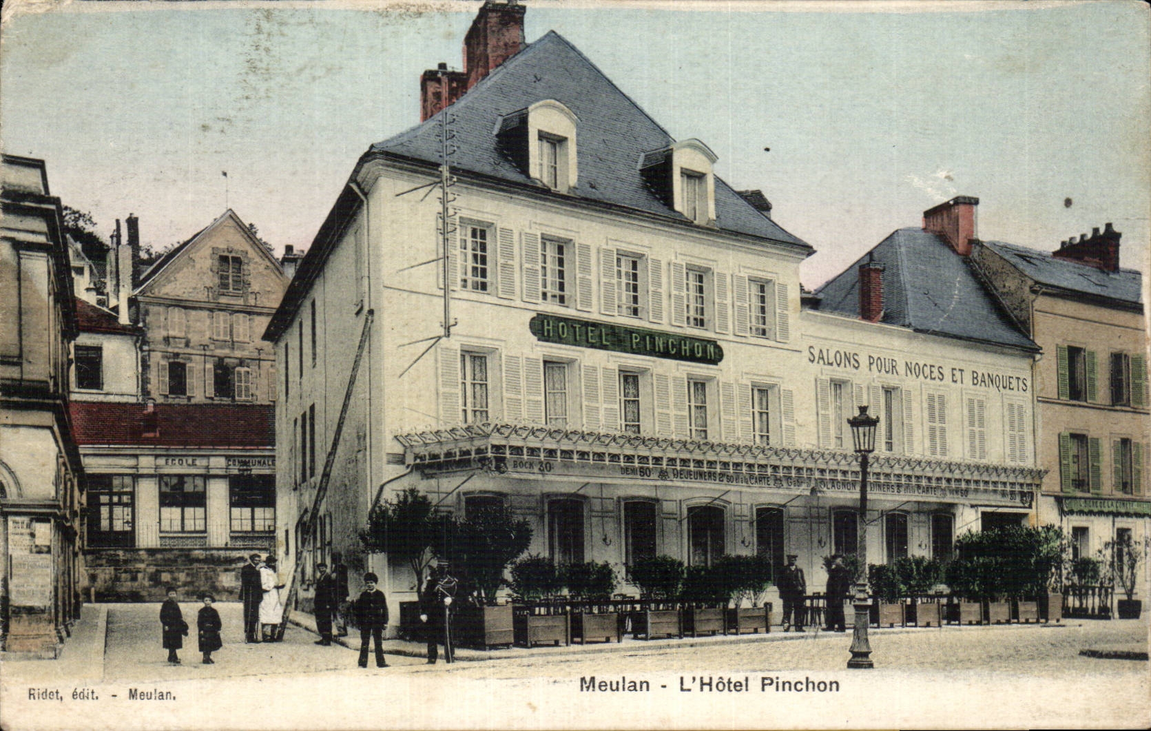 CPA Meulan the Pinchon hotel