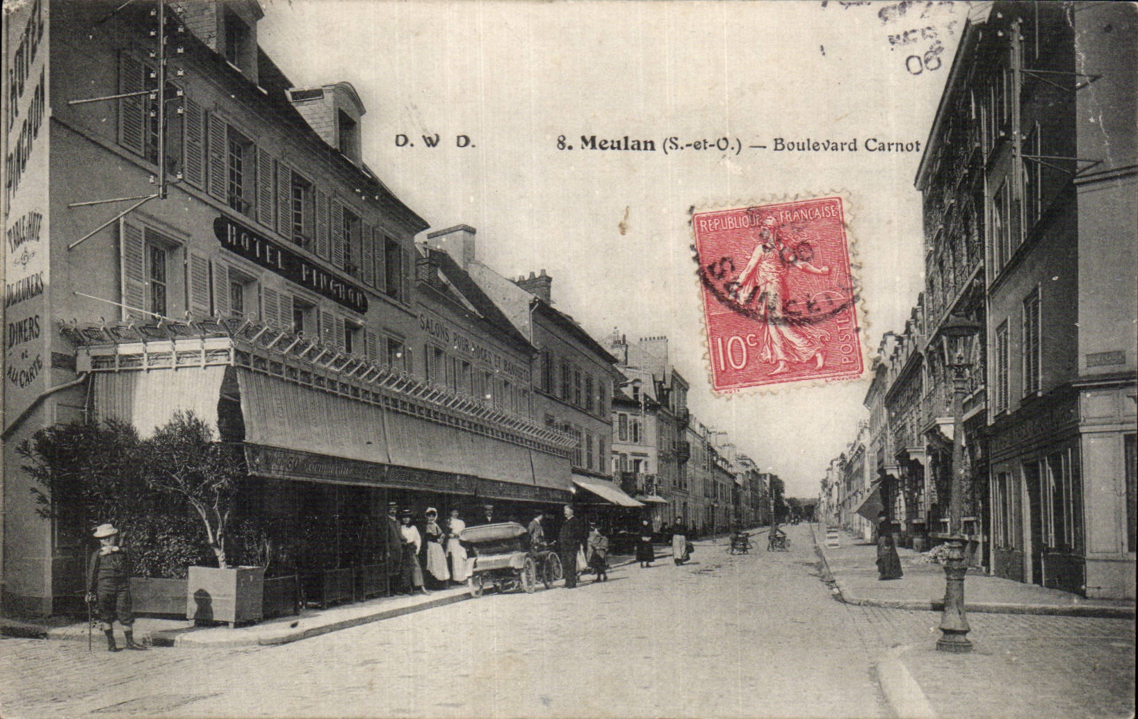 CPA Meulan Carnot Boulevard