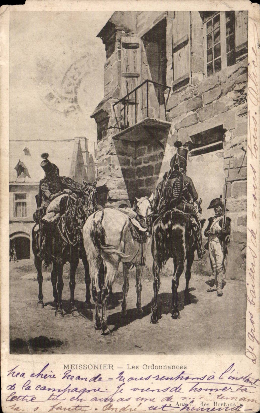 Uniforme de CPA Meissonnier las ordenanzas de Militaria