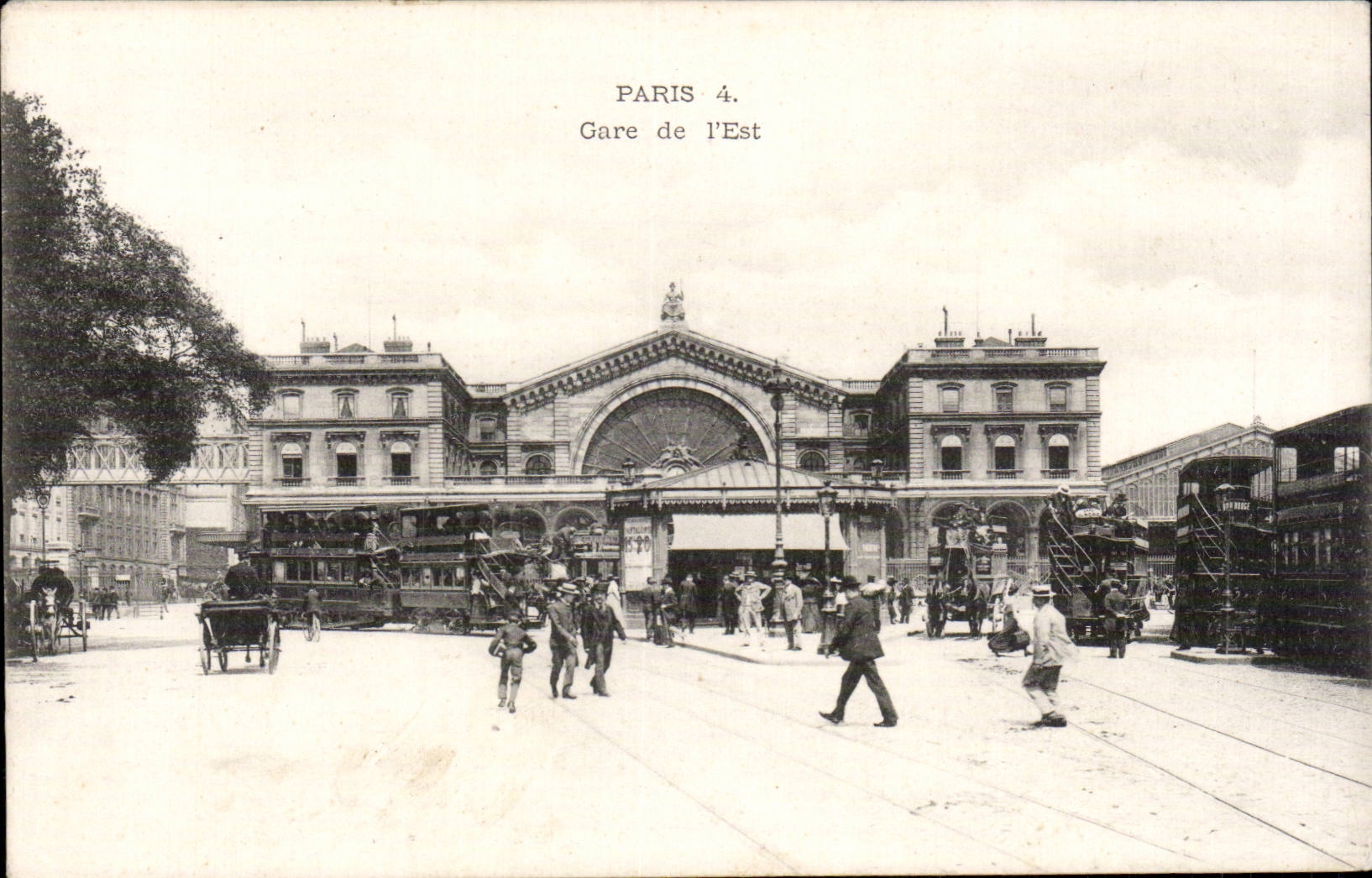 CPA Paris Gare Is