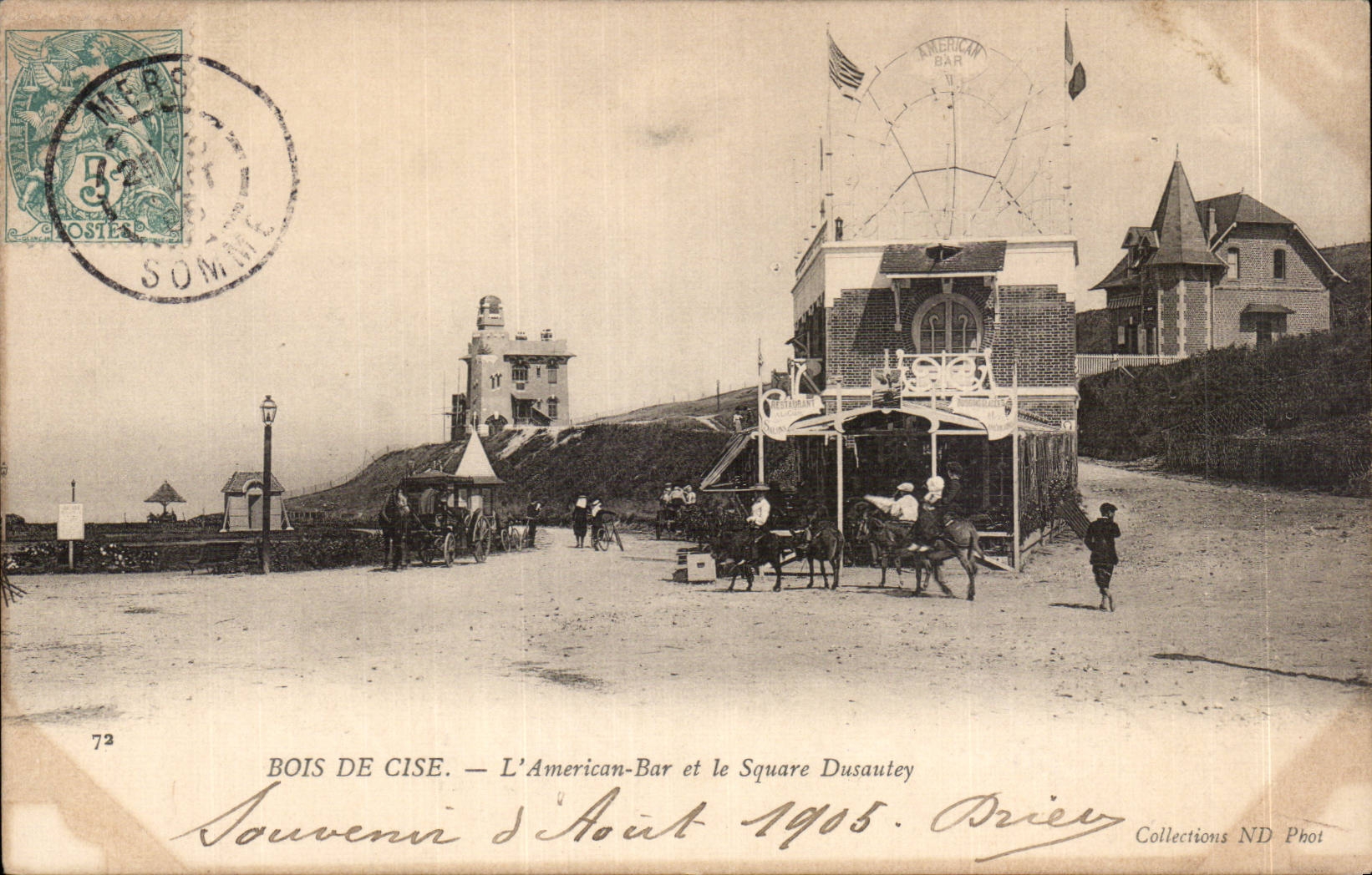 CPA Wood of Cise American Bar and the Dusautey public garden