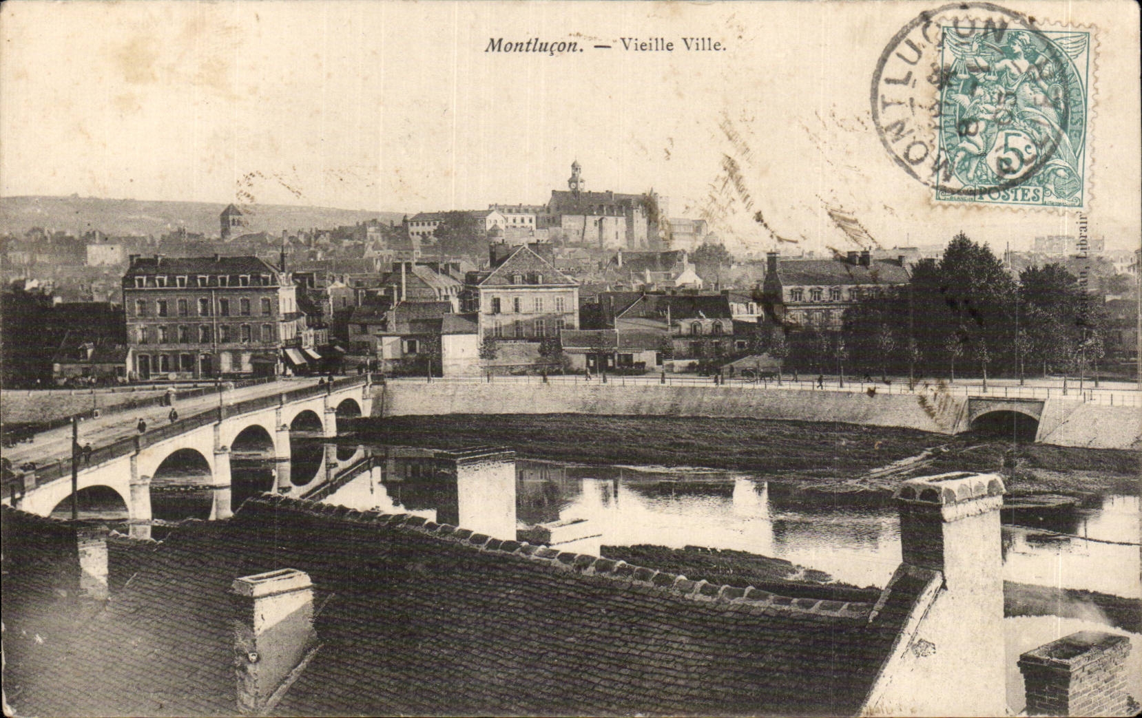 CPA Montlucon Vieille ville
