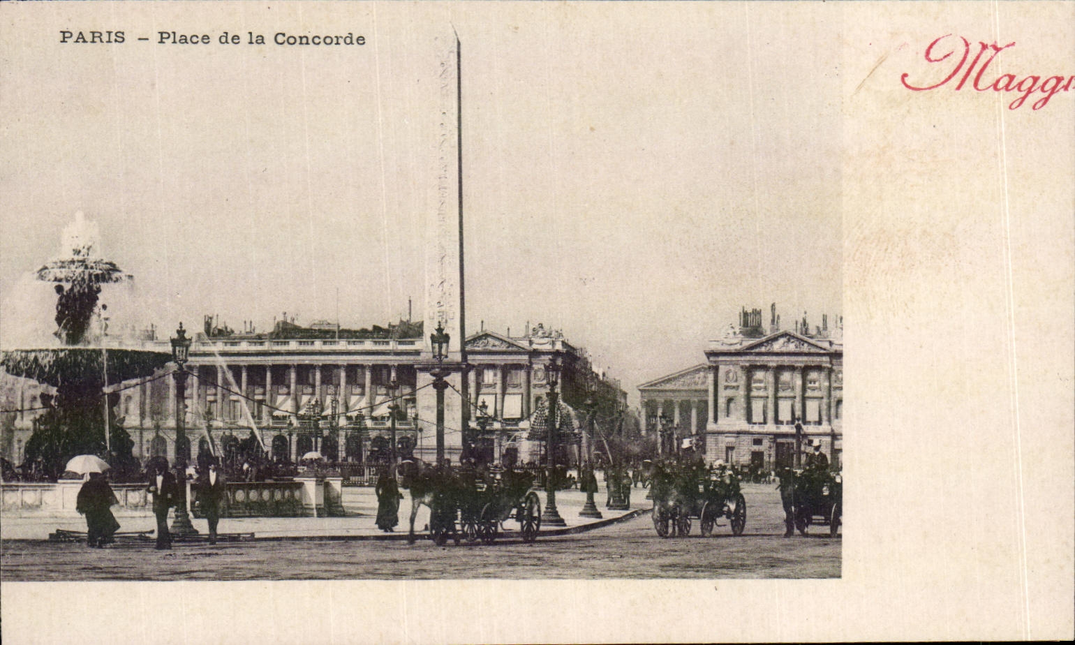 CPA Paris Place de la Concorde