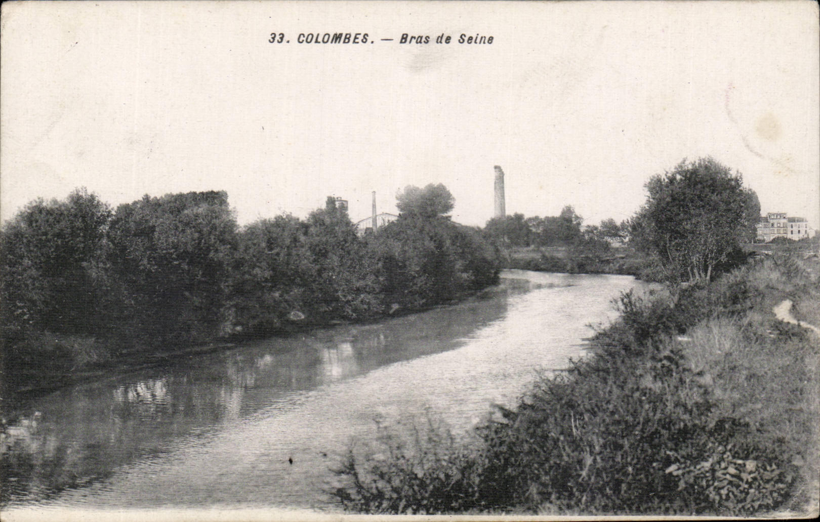 Brazo de las palomas de CPA del Seine