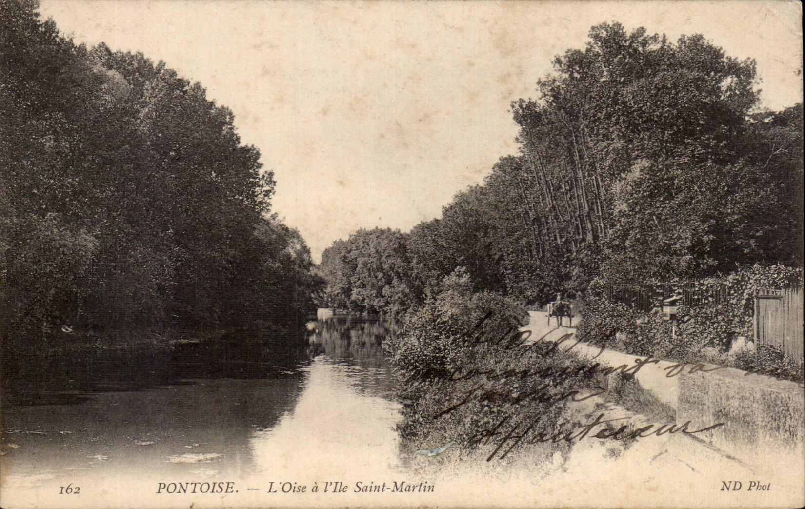 CPA Pontoise Oise y la isla San Martin