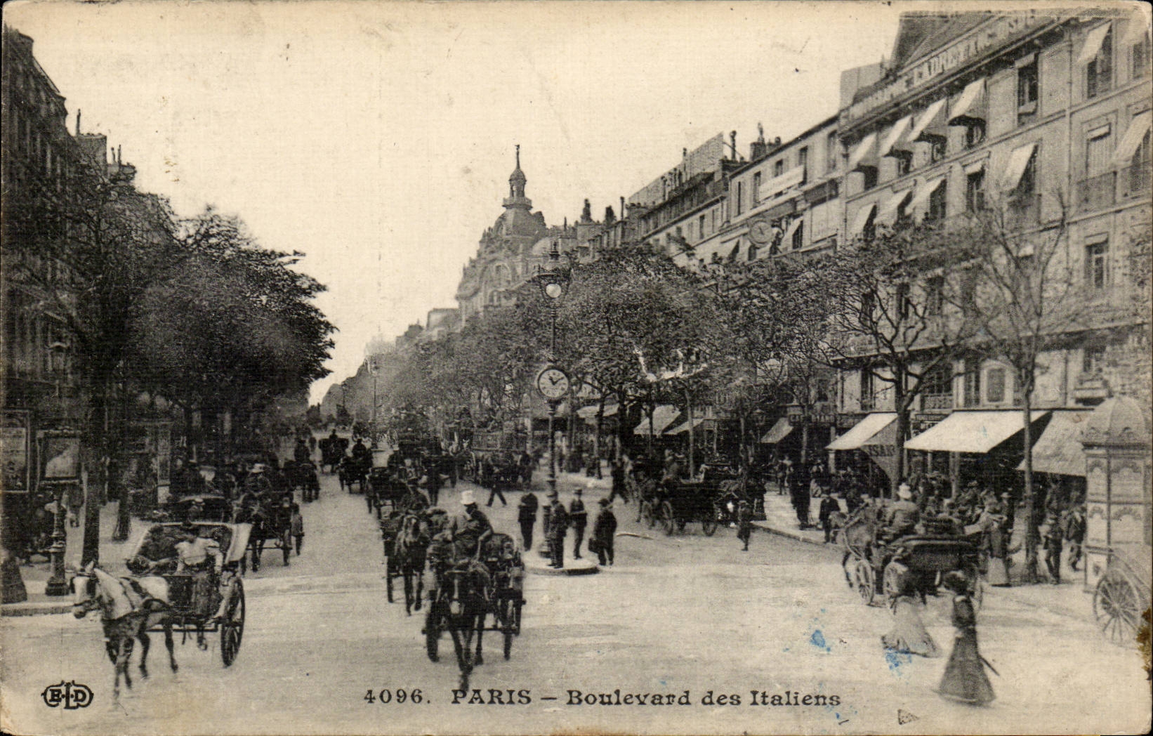 CPA Paris Boulevard des Italiens
