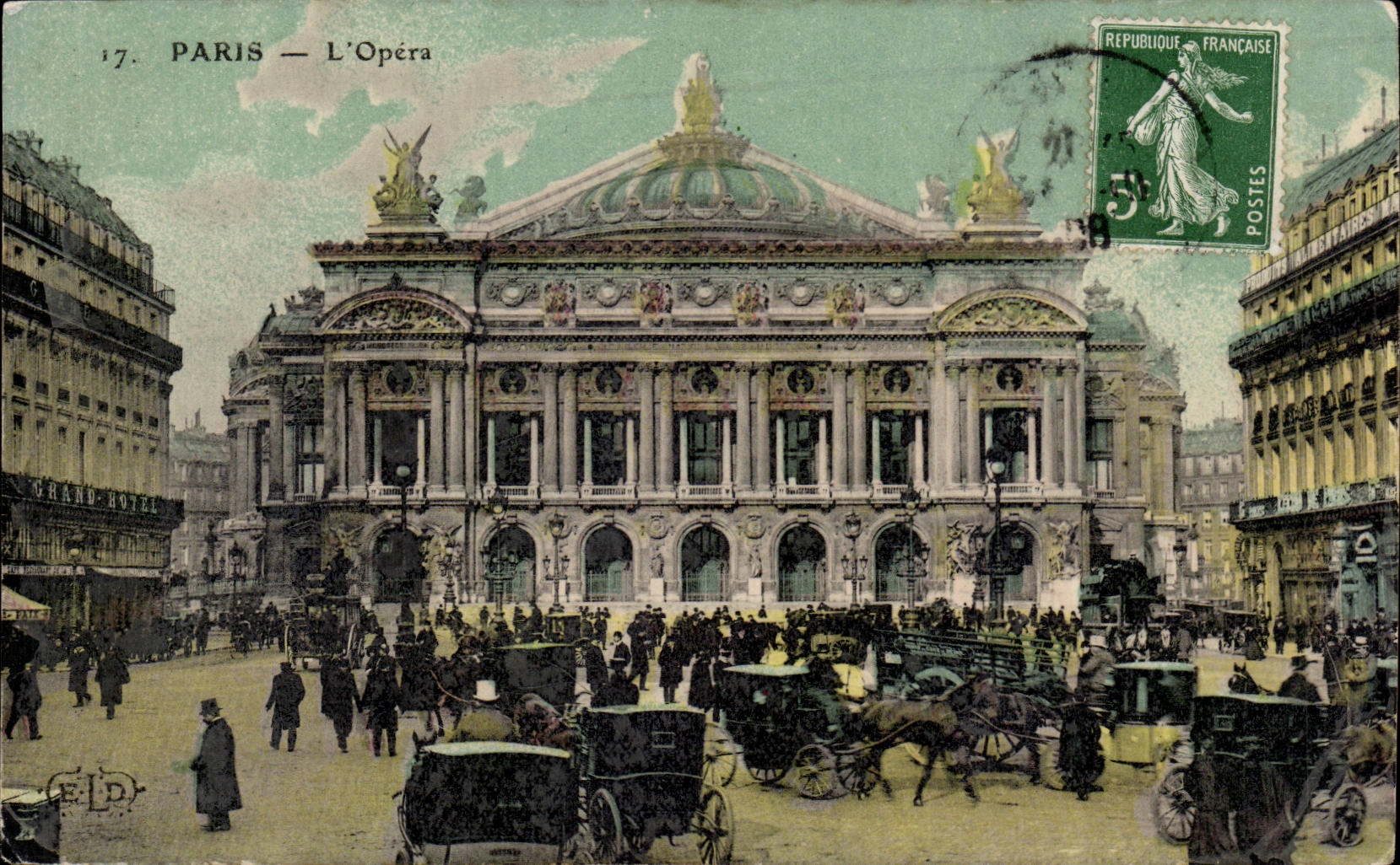 CPA Paris the opera