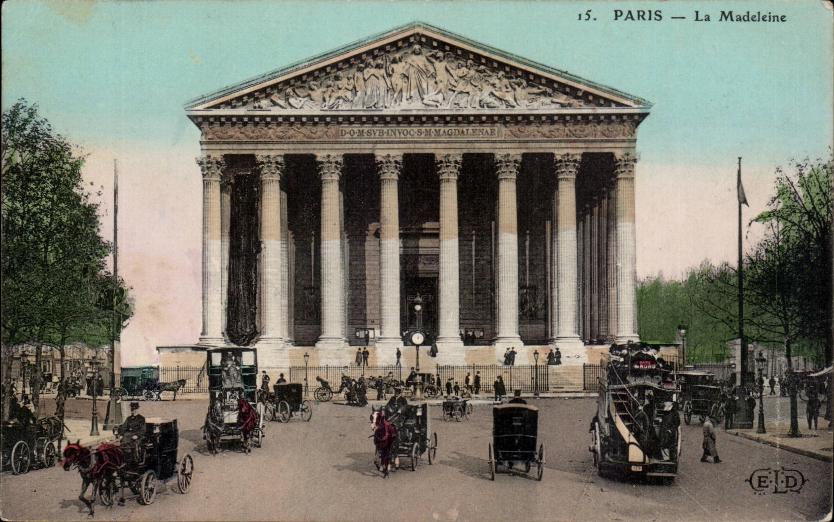 CPA Paris the Madeleine