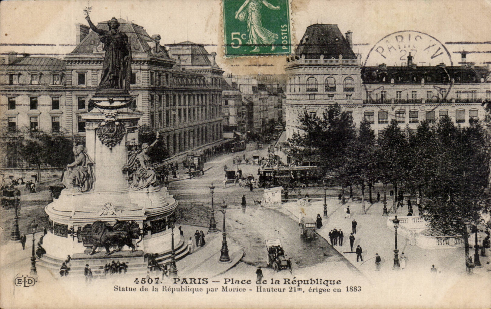 CPA Paris places Republic