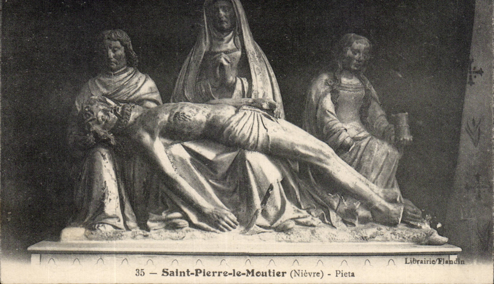 CPA Saint Pierre Moutier Pieta