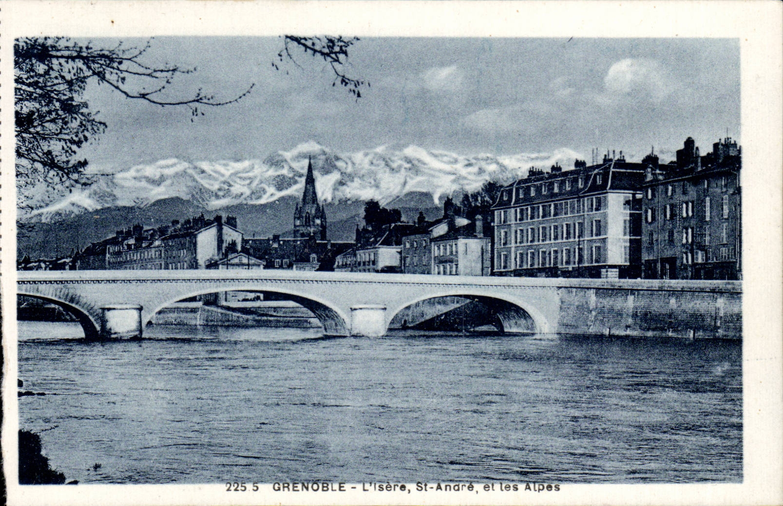 CPA Grenoble Isere St Andre and the Alps