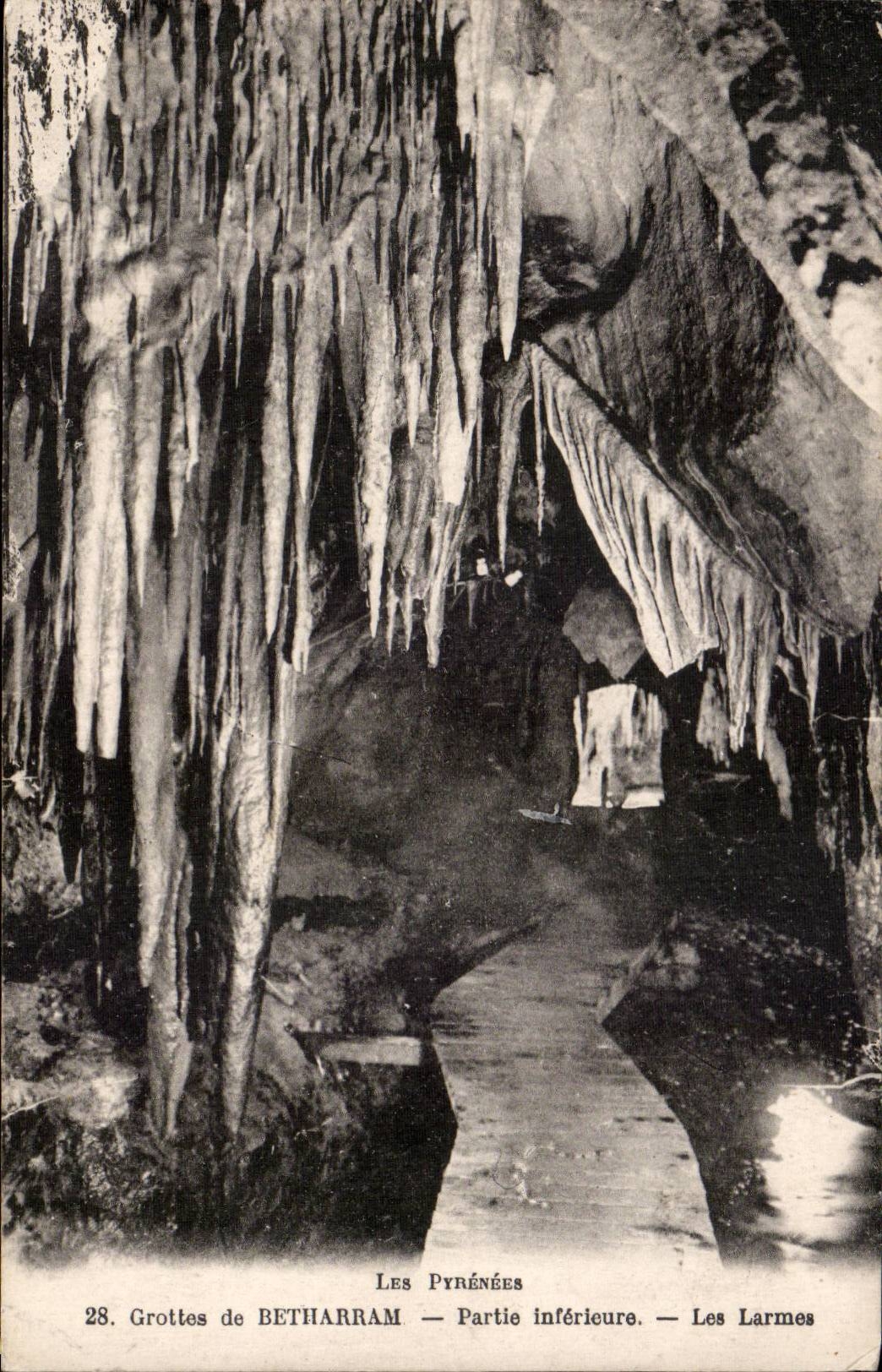 CPA Caves of Betharram Lower part tears