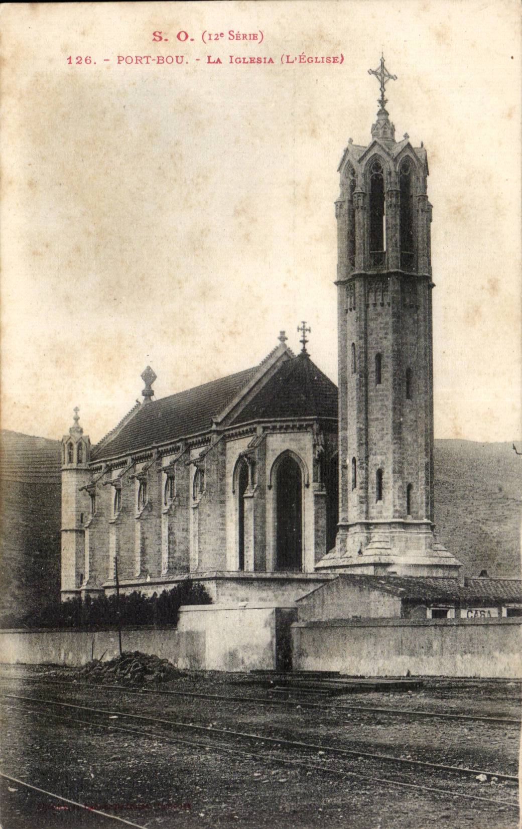 CPA Bou Port Iglesia (the church)