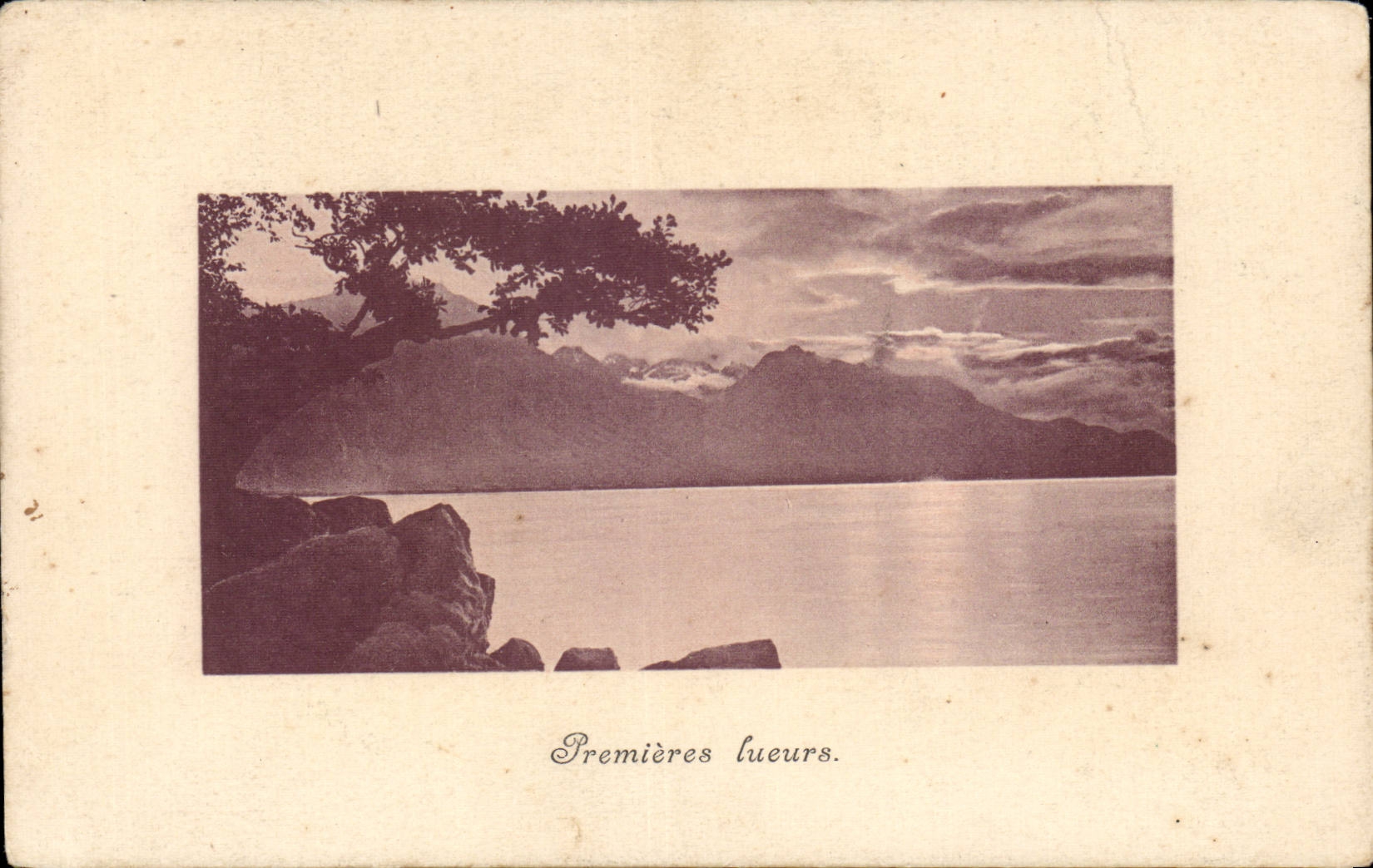 CPA Premieres lueurs