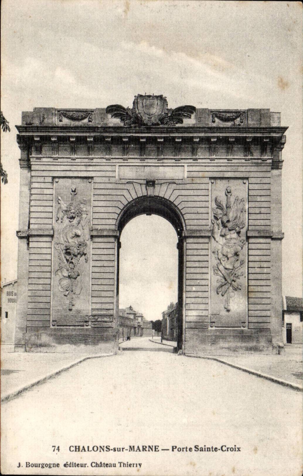 CPA Trawl-nets on the Marne Gate Sainte Cross