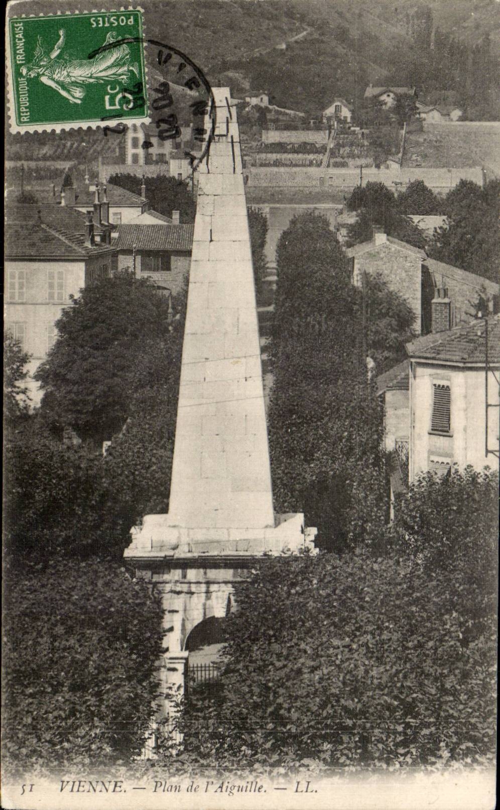 CPA Vienne Plan de l'aiguille