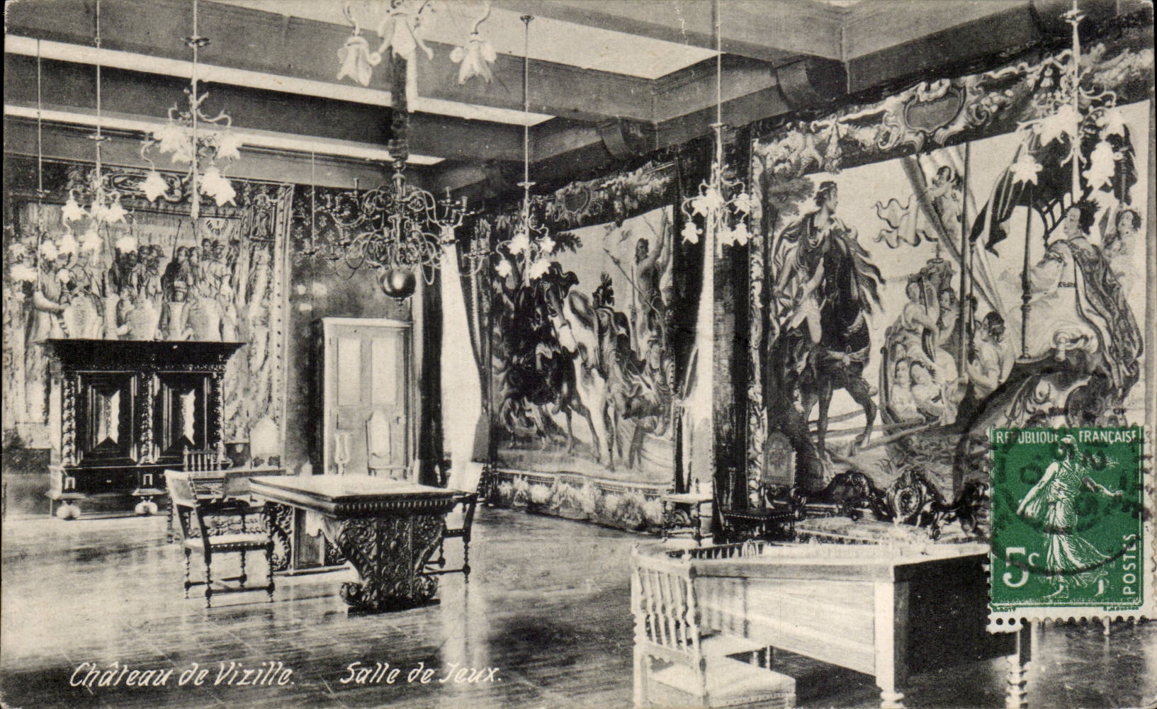 CPA Castle of Vizille Gaming room