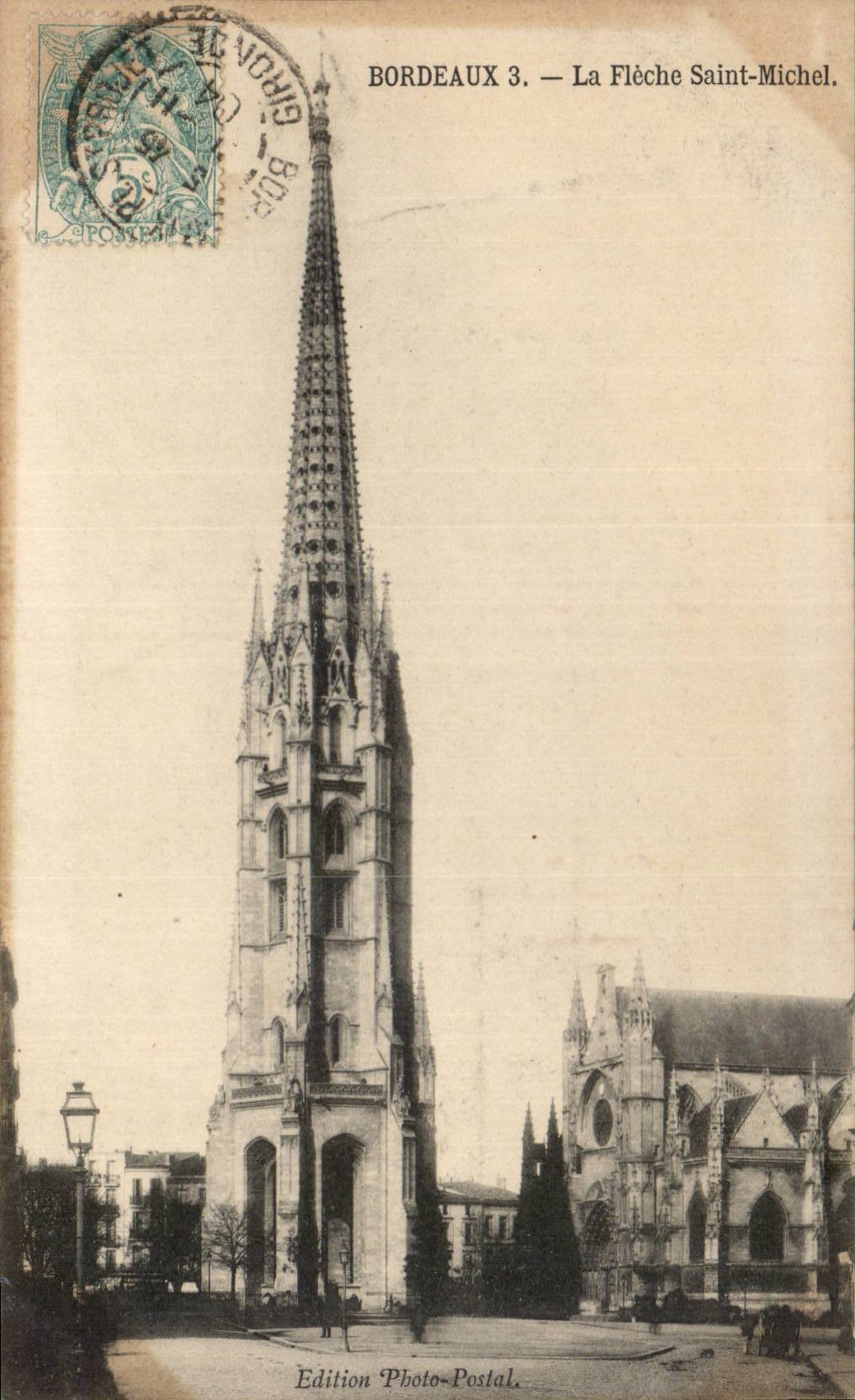 CPA Bordeaux the arrow Saint Michel