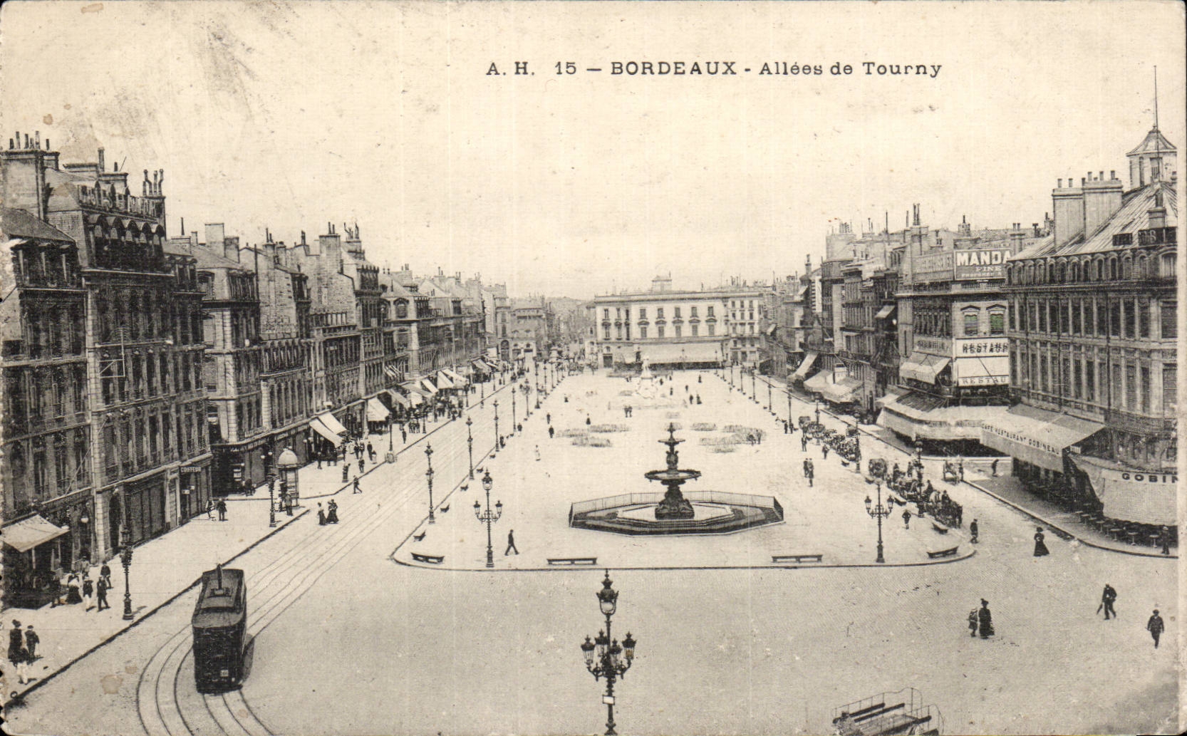 Gone CPA Bordeaux of Tourny