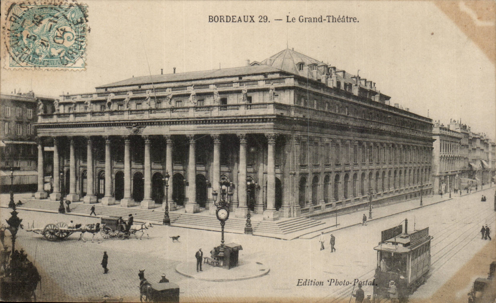 CPA Bordeaux Le large theater