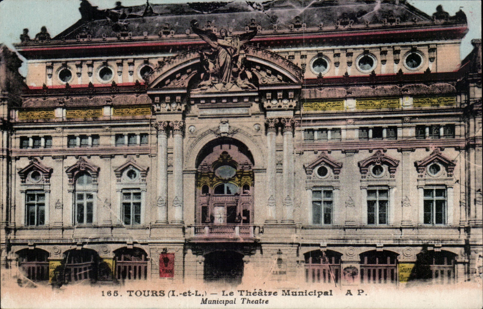 CPA Tours Le municipal theater