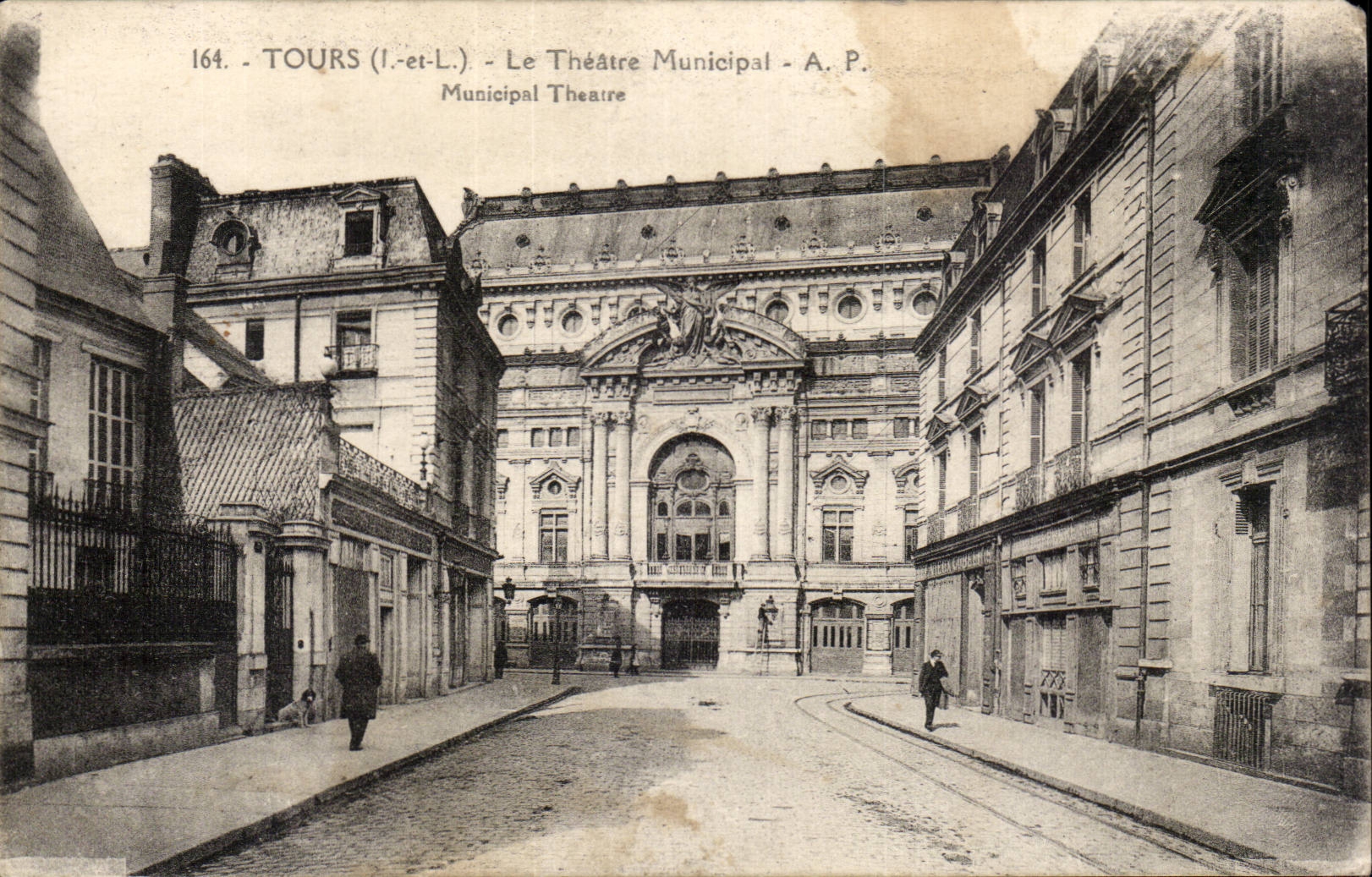 CPA Tours Le municipal theater