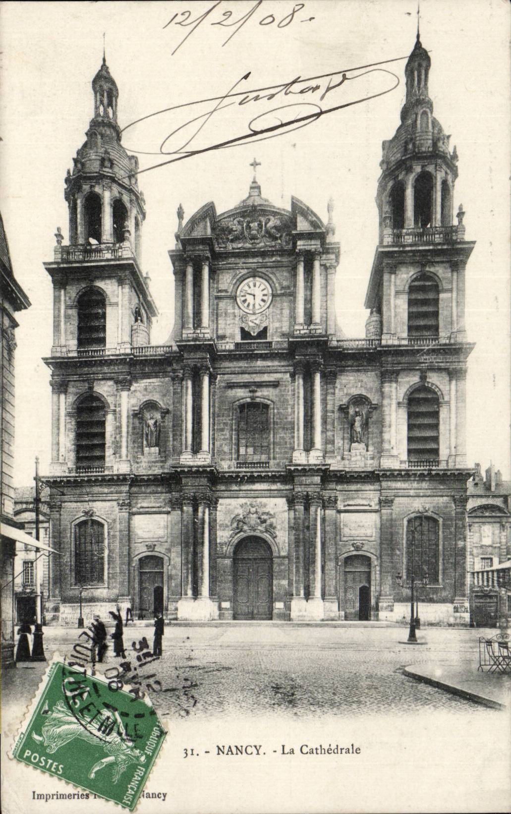 CPA Nancy La cathedrale