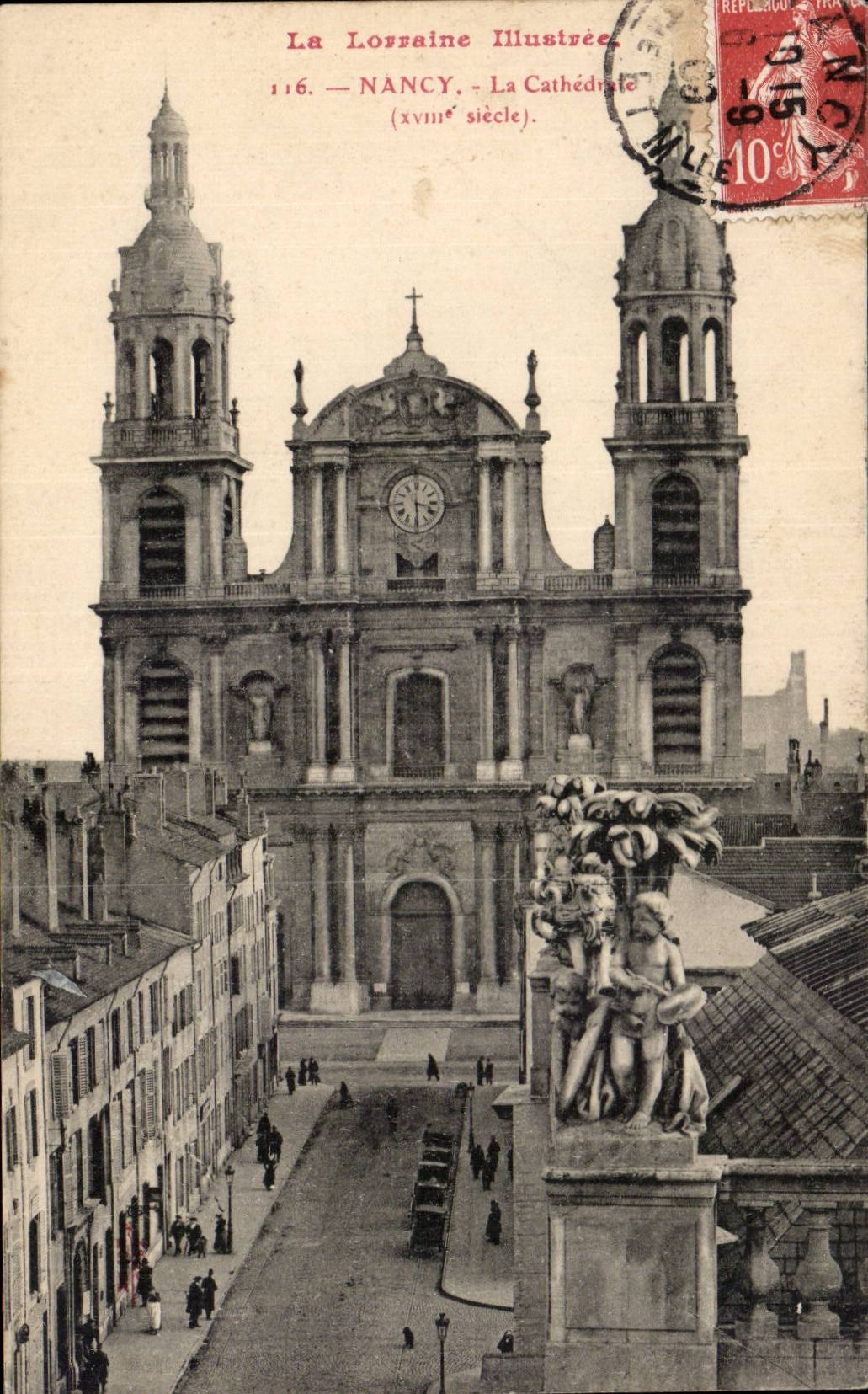 CPA Nancy La cathedrale