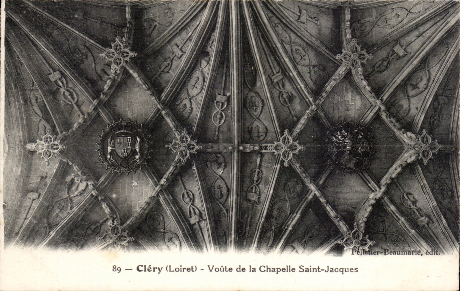 CPA Clery Arches vault Saint Jacques